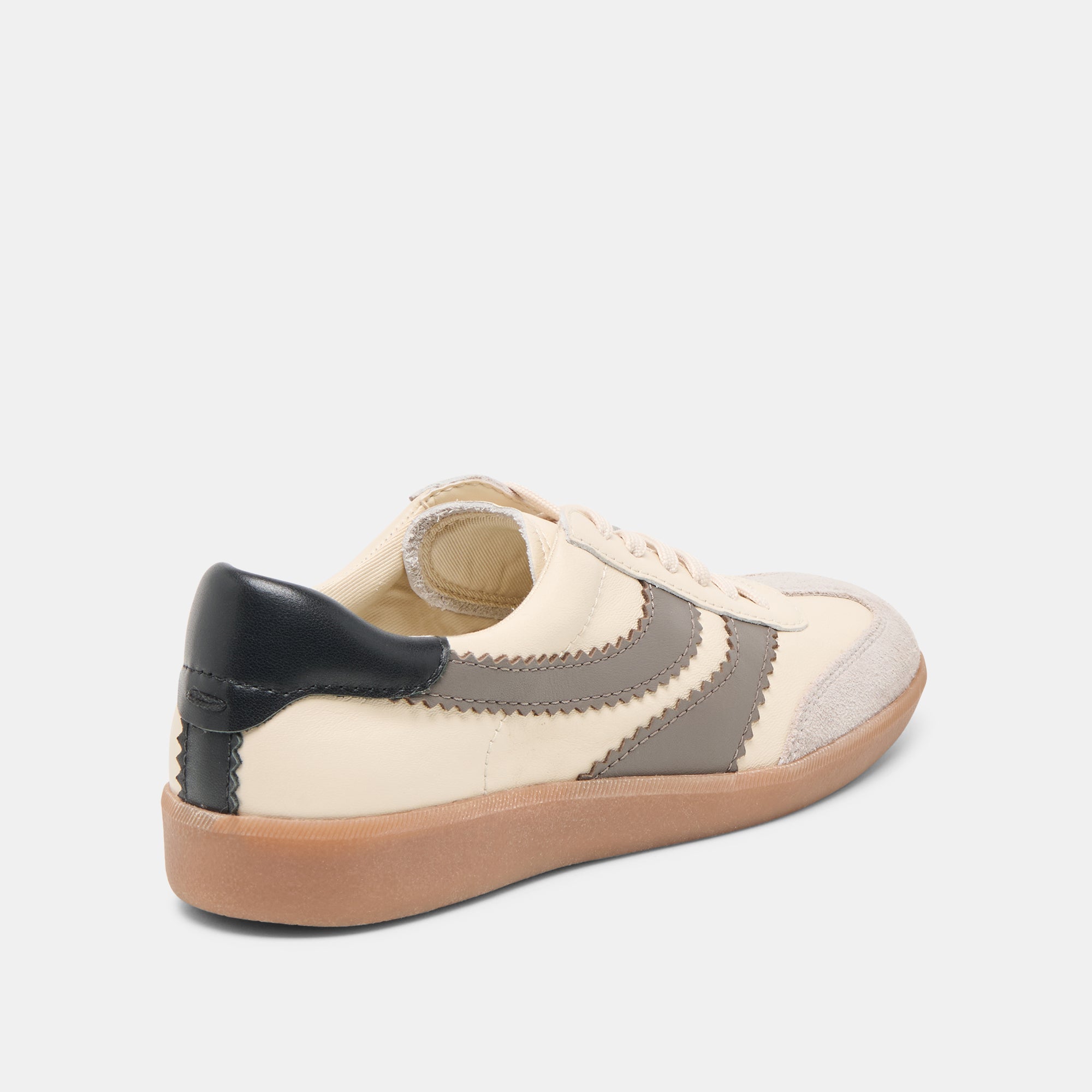 MERIT SNEAKERS WHITE GREY LEATHER - Image 5