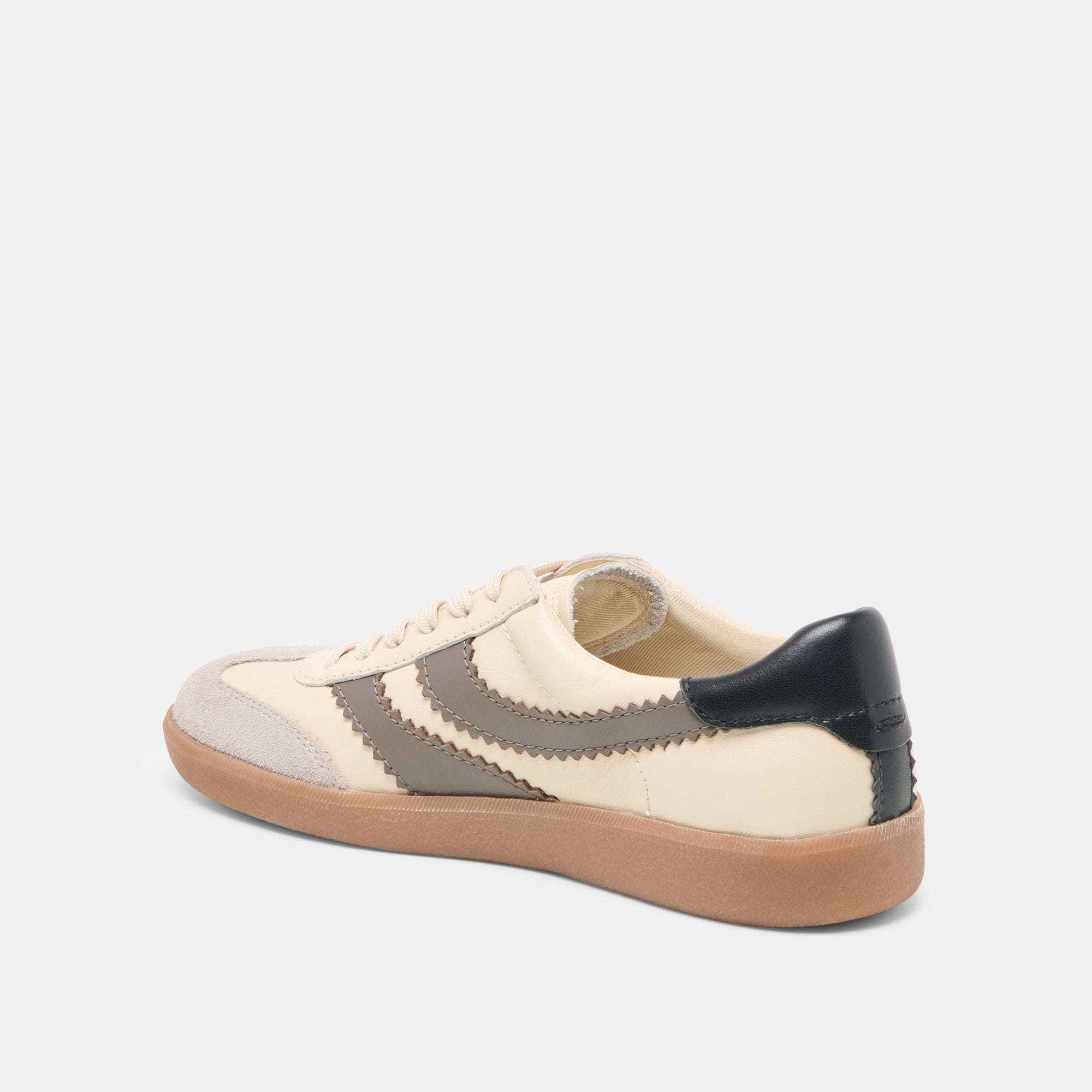 MERIT SNEAKERS WHITE GREY LEATHER - Image 8