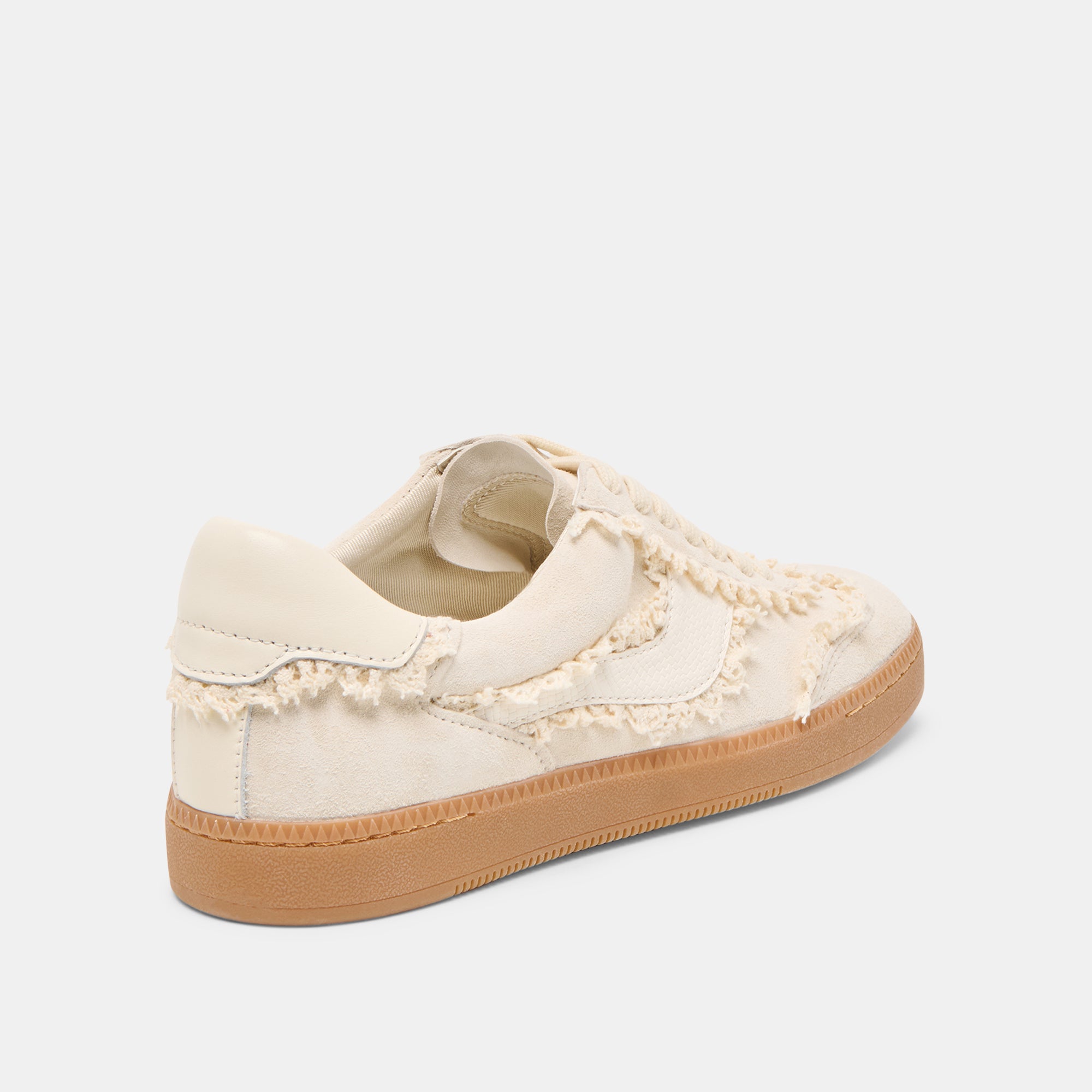 NOTICE LACE SNEAKERS IVORY SUEDE - Image 5