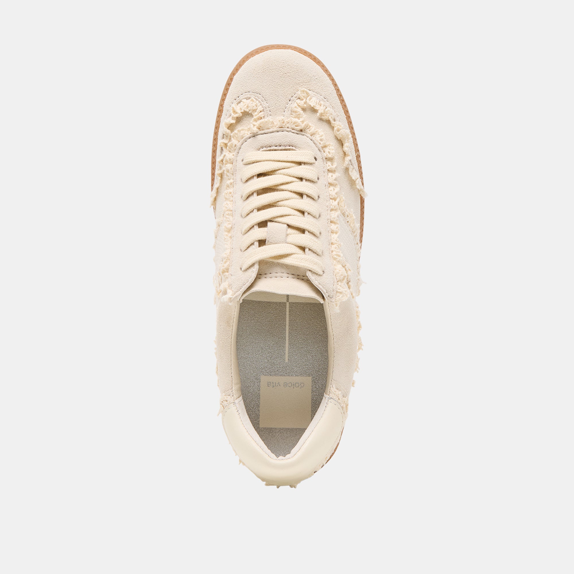 NOTICE LACE SNEAKERS IVORY SUEDE - Image 11