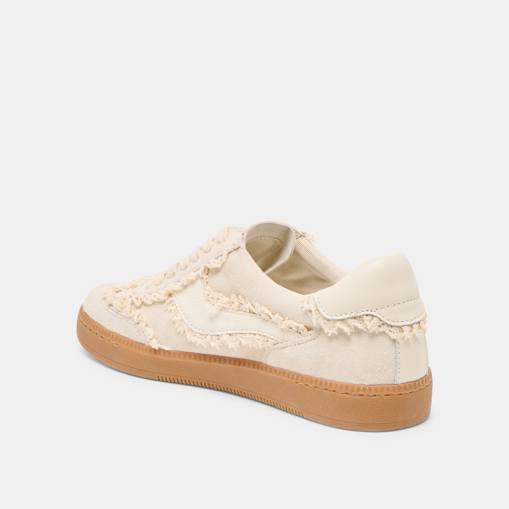 NOTICE LACE SNEAKERS IVORY SUEDE - Image 8