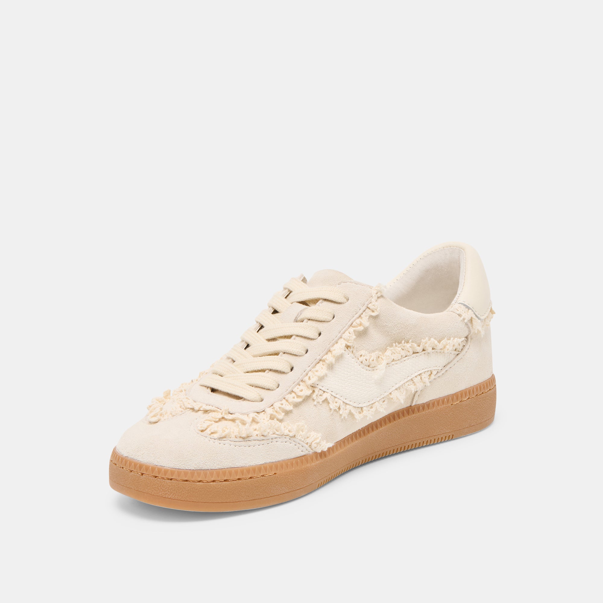 NOTICE LACE SNEAKERS IVORY SUEDE - Image 7