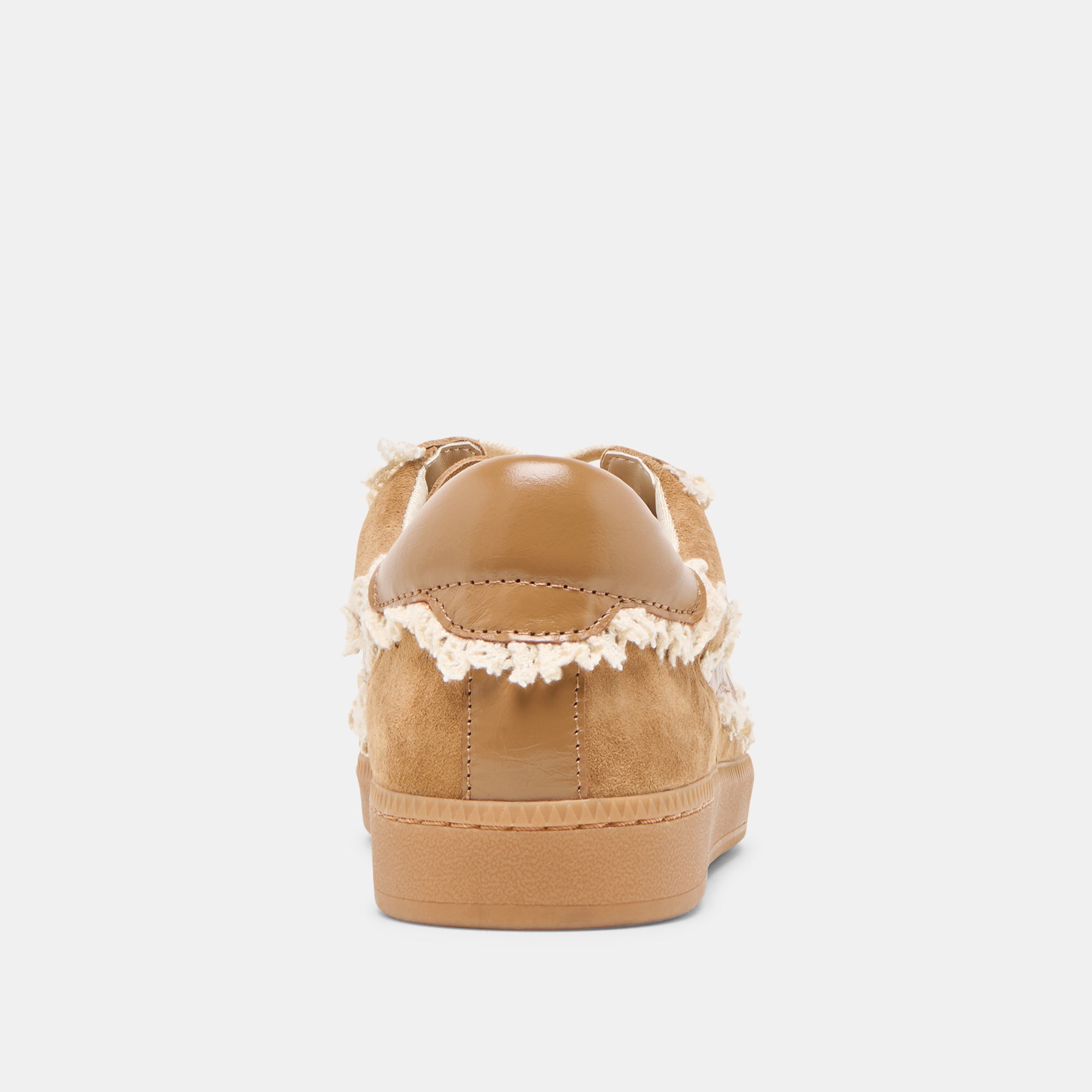 NOTICE LACE SNEAKERS LT BROWN SUEDE - Image 13