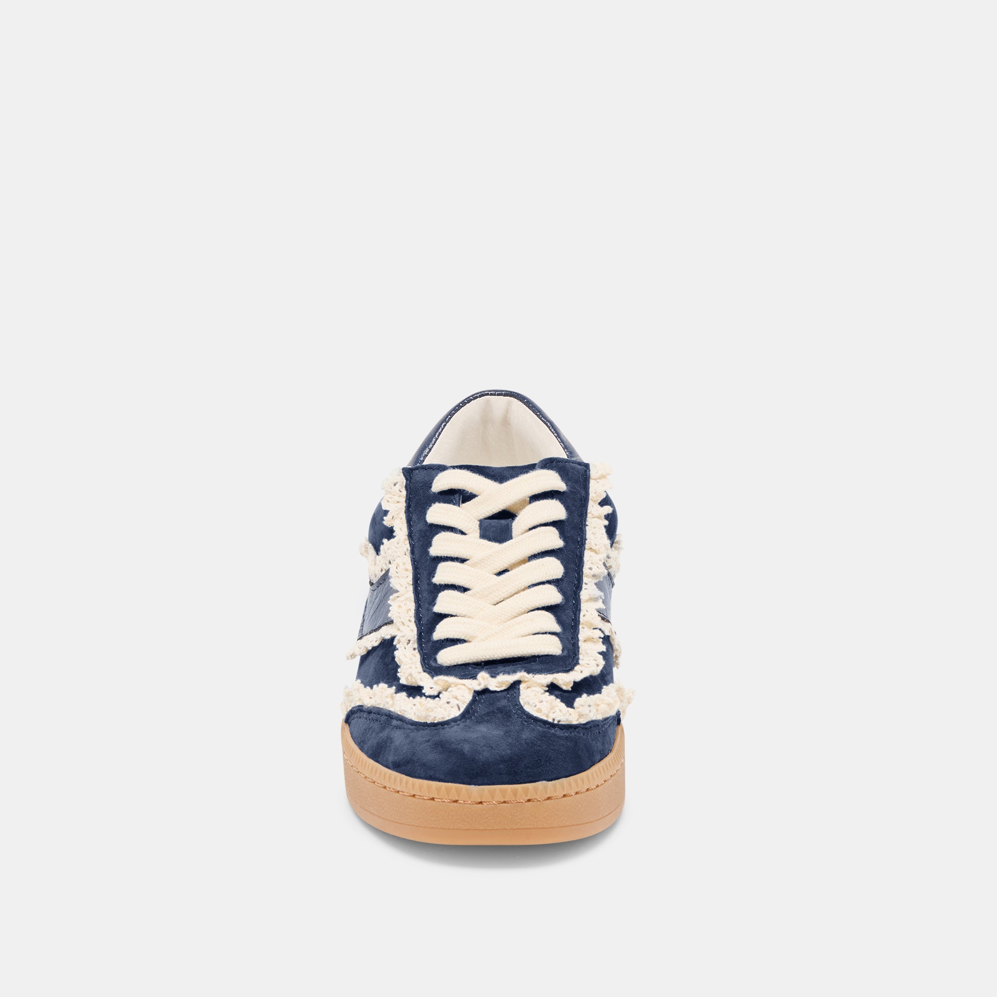NOTICE LACE SNEAKERS NAVY SUEDE - Image 8