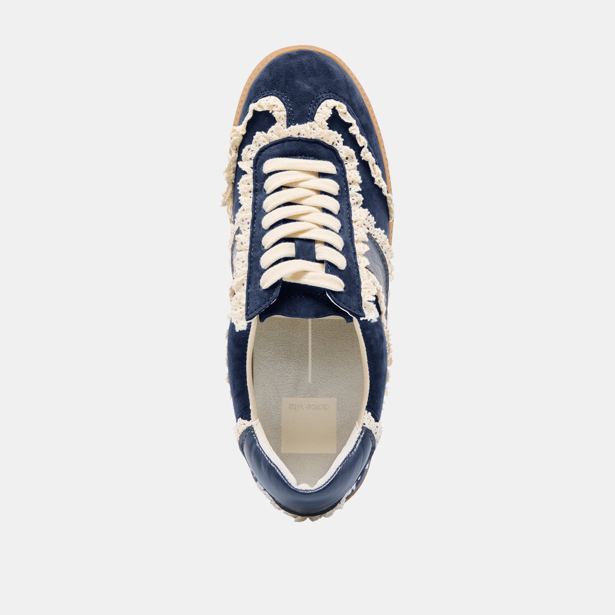 NOTICE LACE SNEAKERS NAVY SUEDE - Image 10