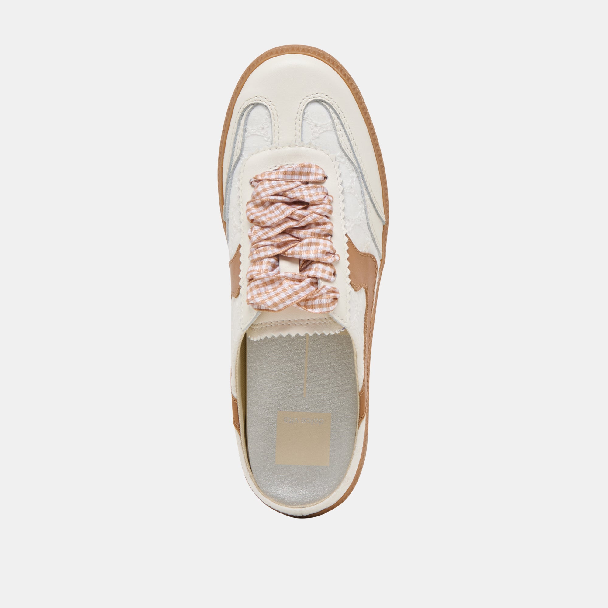 NOTICE SLIDE SNEAKERS WHITE PINK EYELET - Image 9