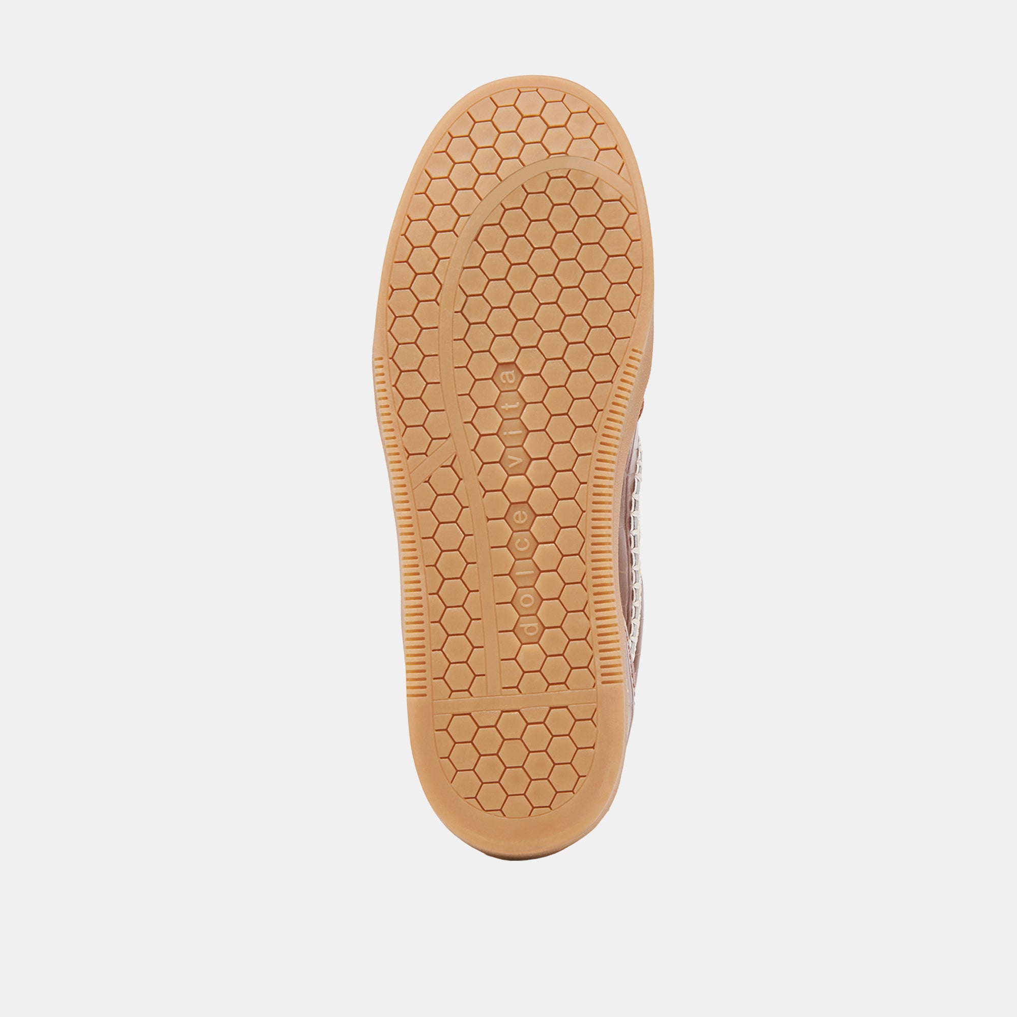 NOTICE STITCH SNEAKERS COGNAC CROCO EMBOSSED LEATHER - Image 11