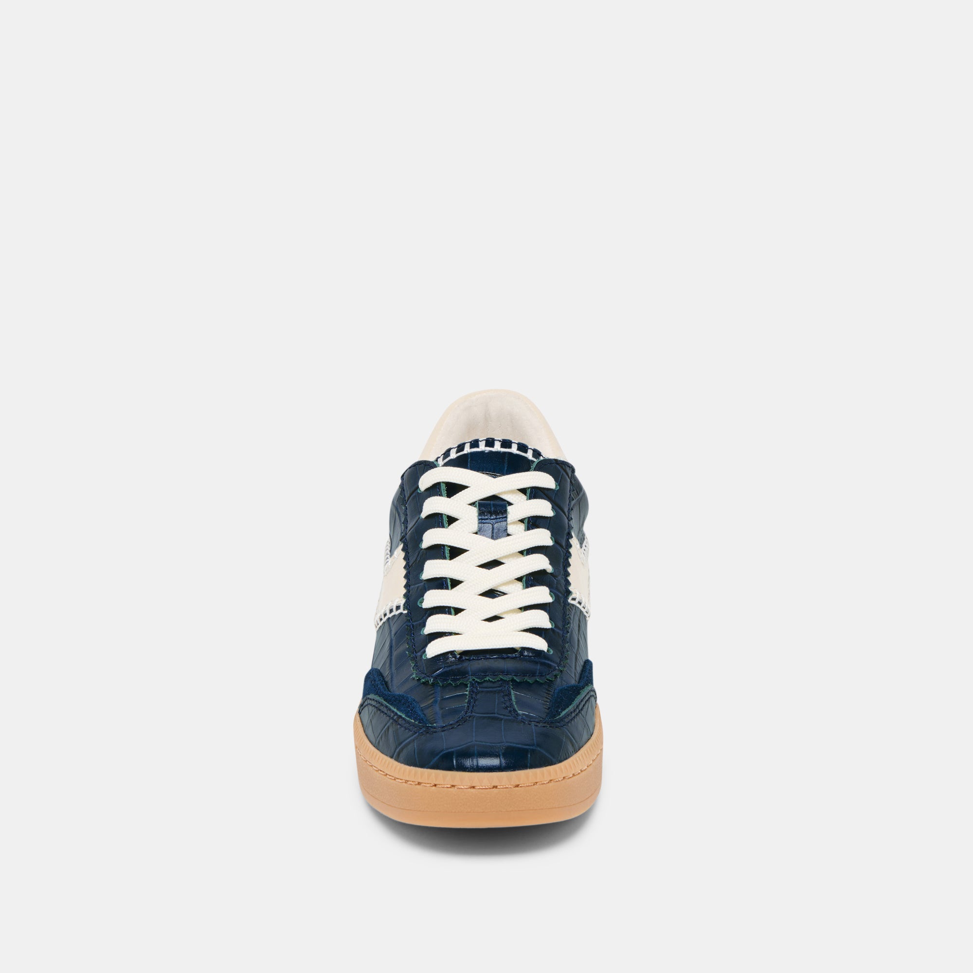 NOTICE STITCH SNEAKERS INK CROCO EMBOSSED LEATHER - Image 8