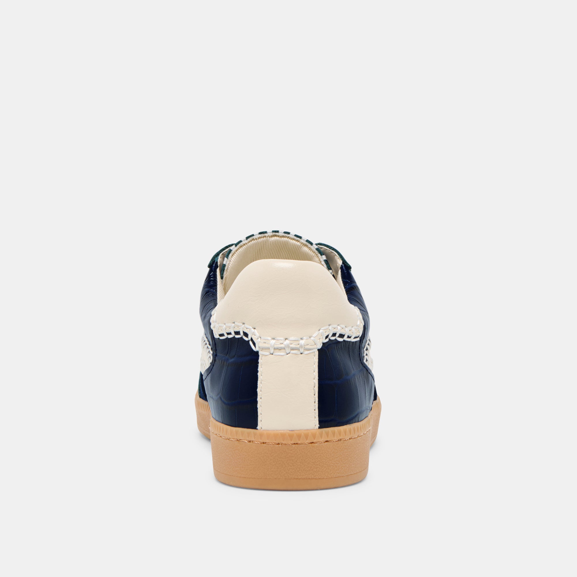 NOTICE STITCH SNEAKERS INK CROCO EMBOSSED LEATHER - Image 9