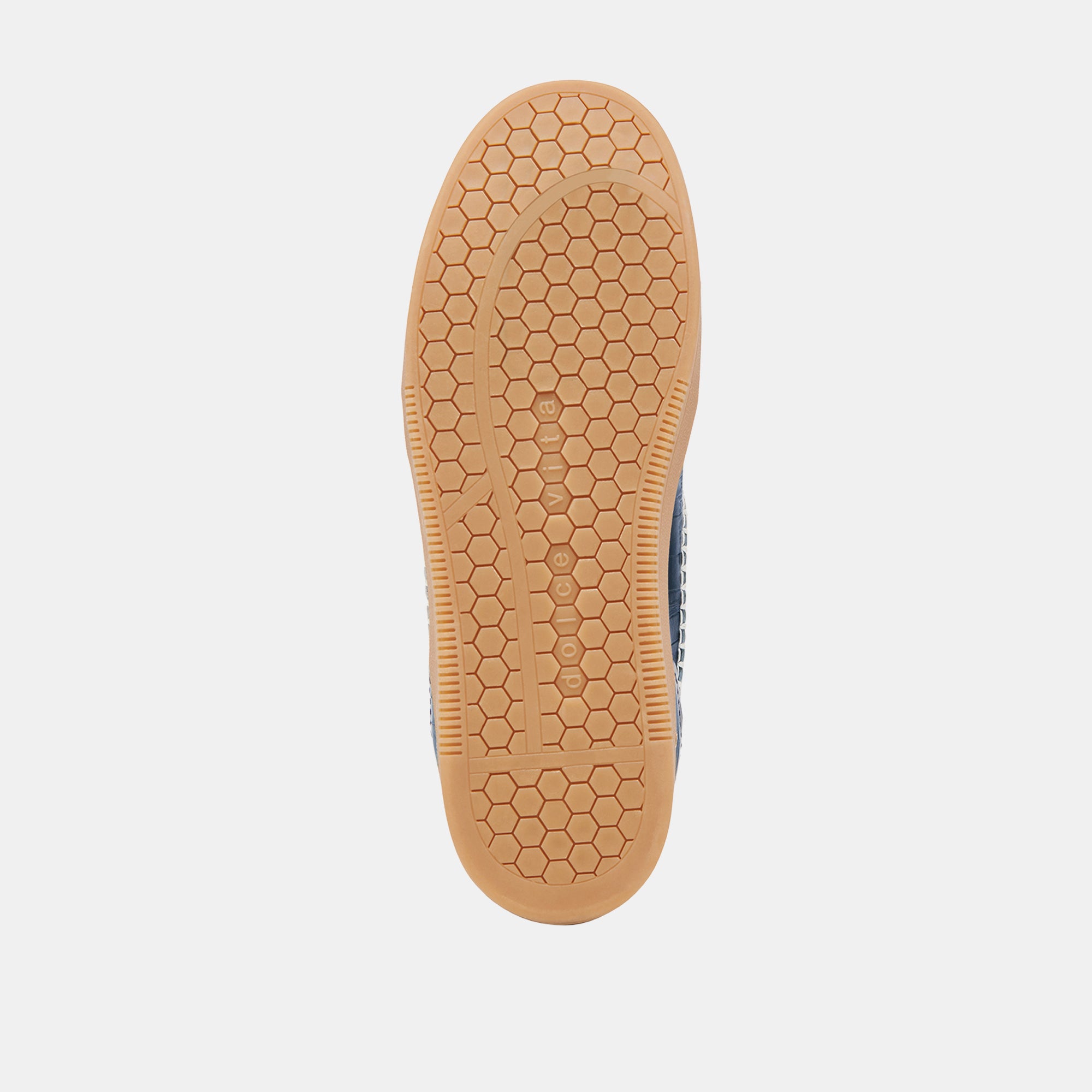 NOTICE STITCH SNEAKERS INK CROCO EMBOSSED LEATHER - Image 11