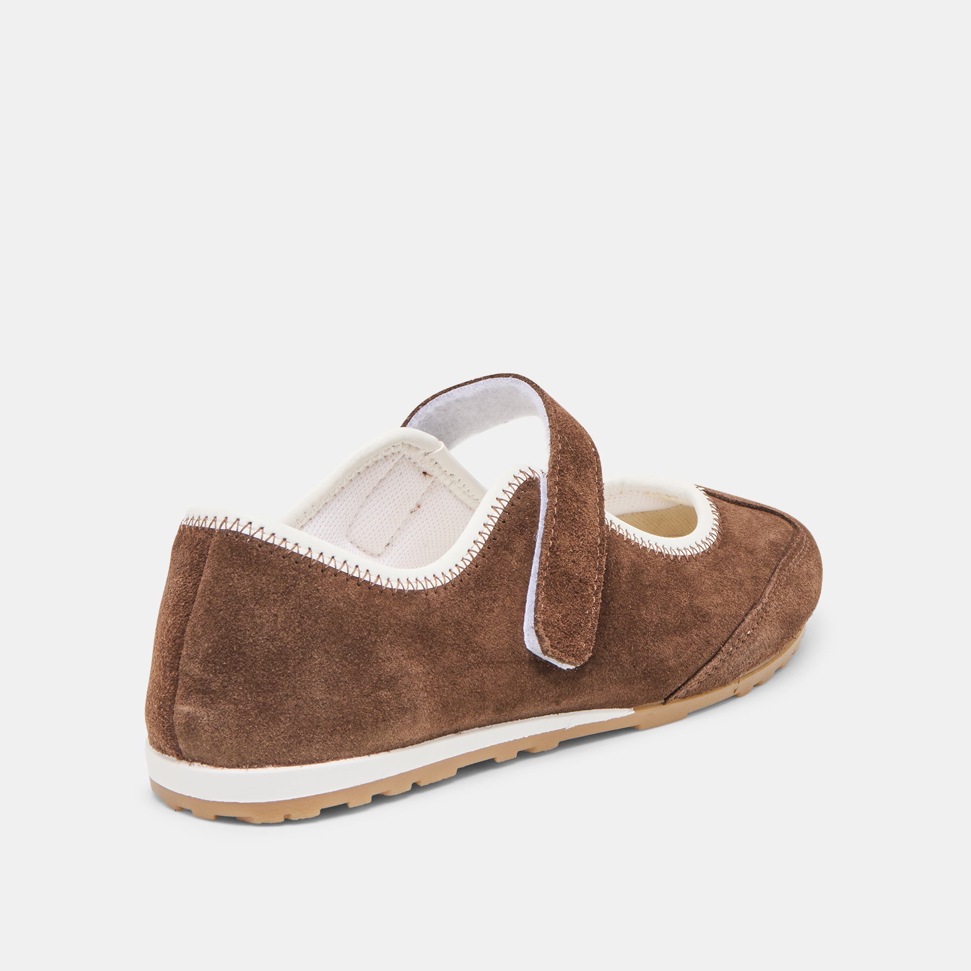 SOFYA SNEAKERS DK BROWN SUEDE - Image 5