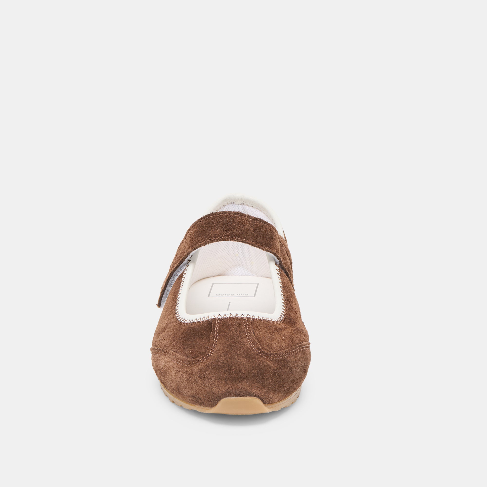 SOFYA SNEAKERS DK BROWN SUEDE - Image 9