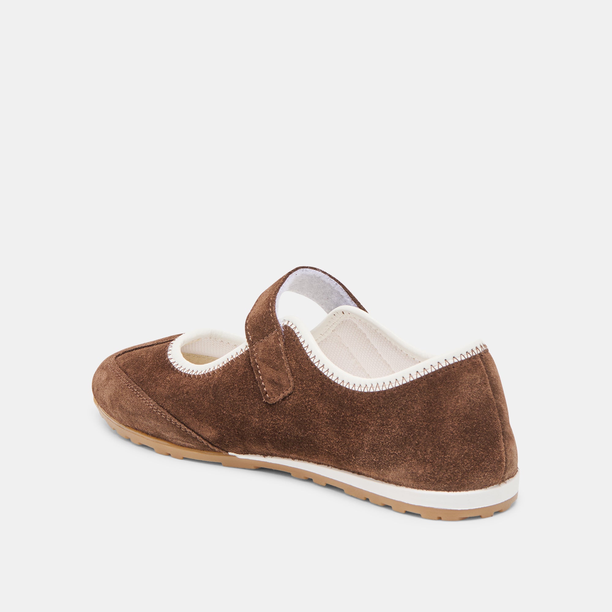 SOFYA SNEAKERS DK BROWN SUEDE - Image 8