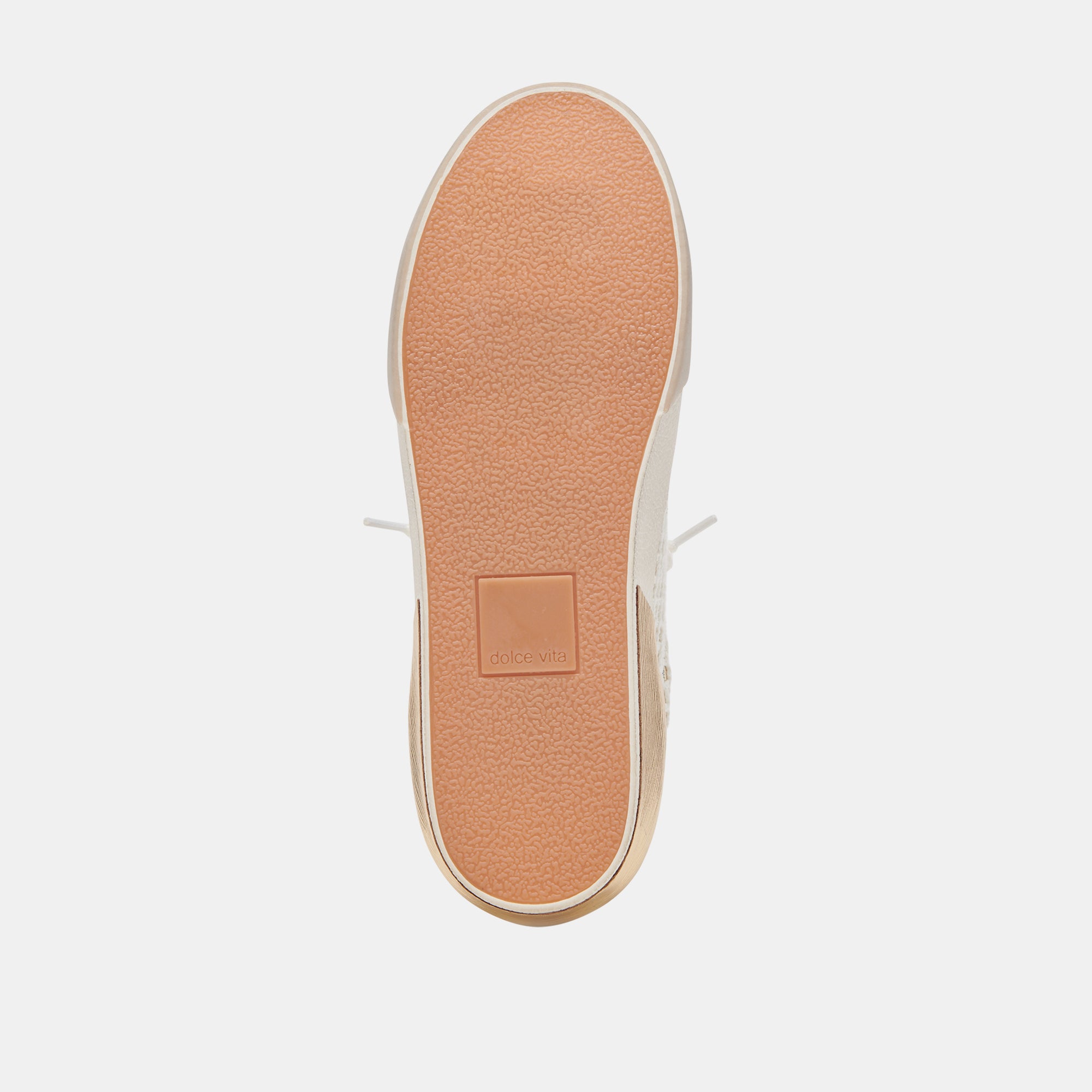 ZINA SNEAKERS BONE GOLD WOVEN - Image 12