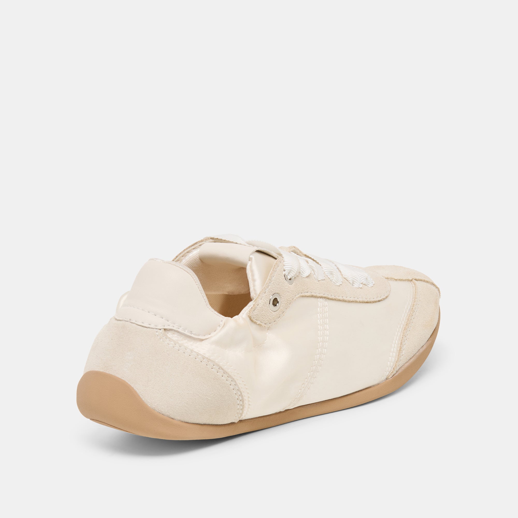 DAKODA SNEAKERS OFF WHITE SATIN - Image 5