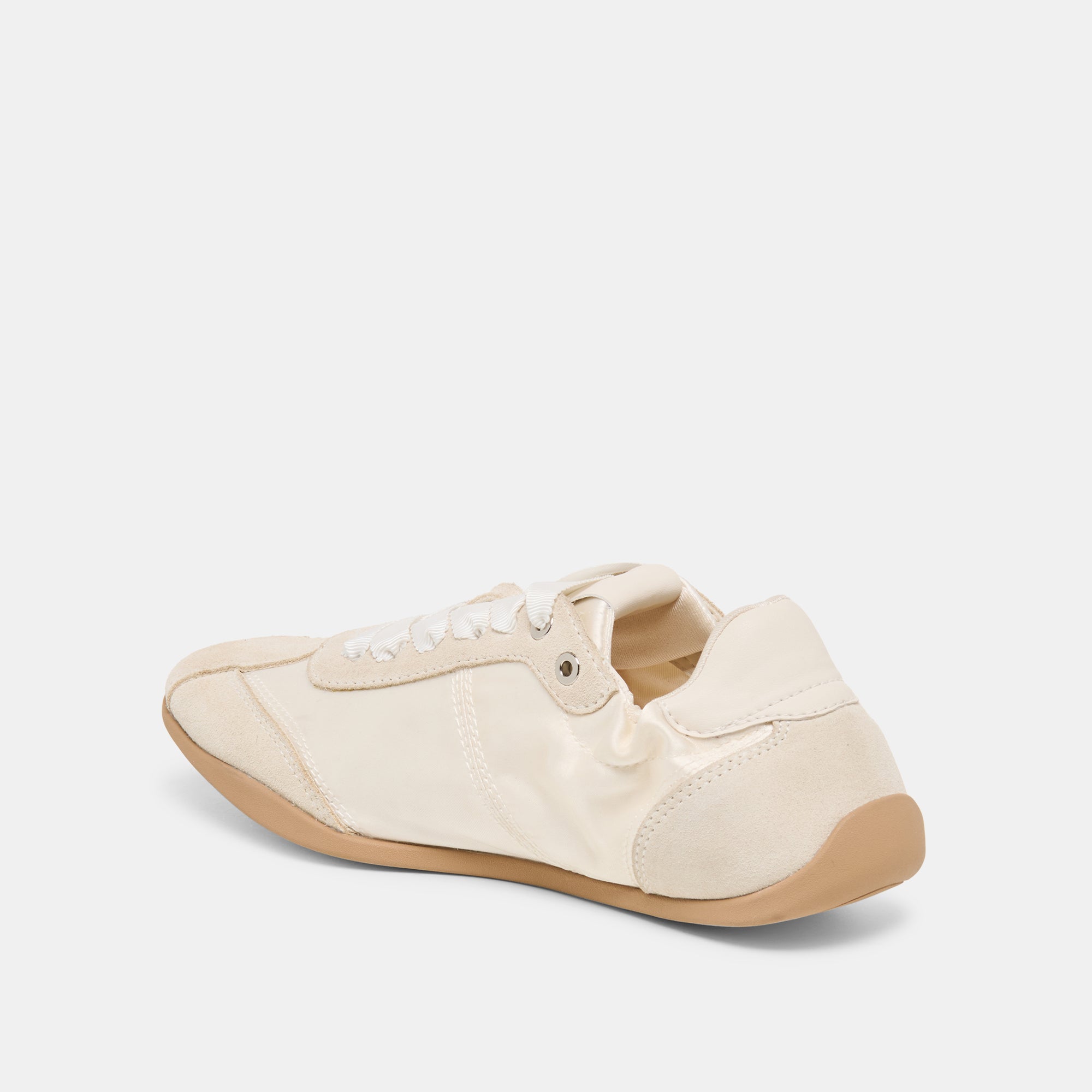 DAKODA SNEAKERS OFF WHITE SATIN - Image 7