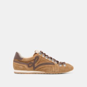 DEACON SNEAKERS LT BROWN SUEDE