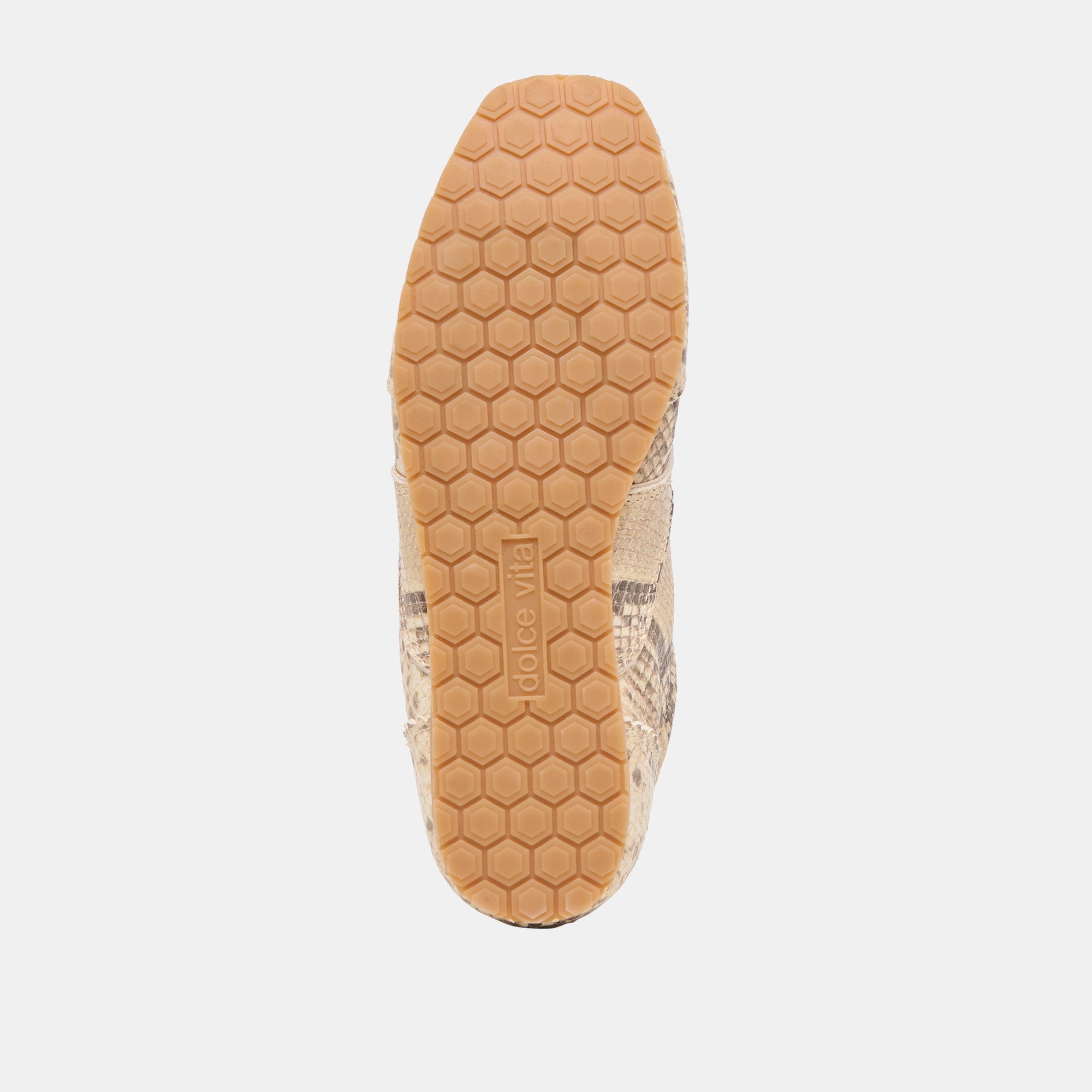 DORIE SNEAKERS NATURAL SNAKE EMBOSSED LEATHER - Image 9