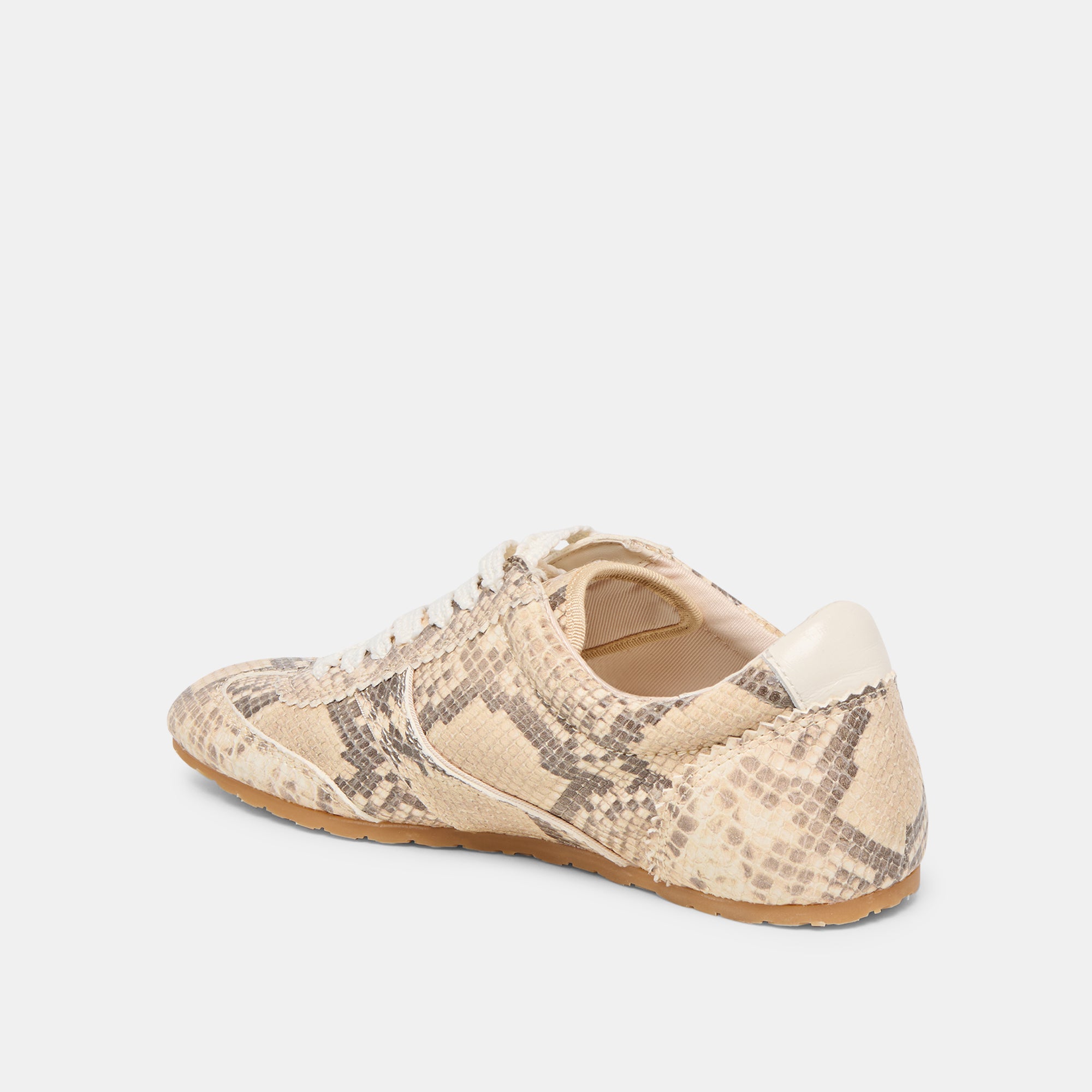 DORIE SNEAKERS NATURAL SNAKE EMBOSSED LEATHER - Image 5