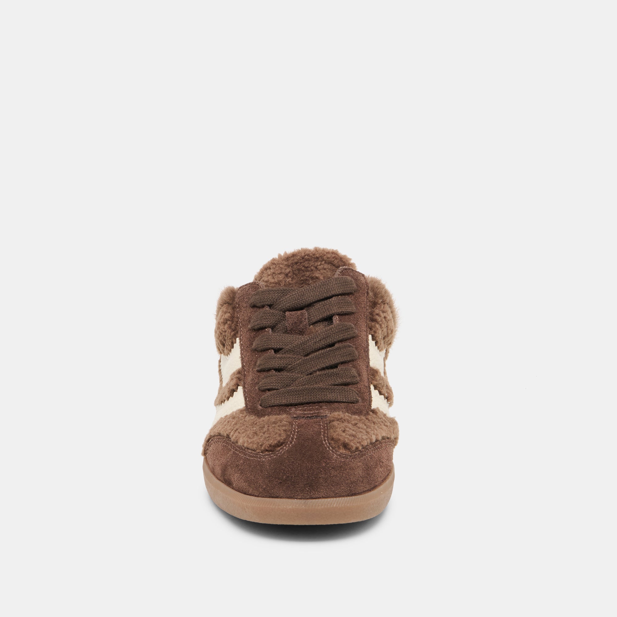 MERIT SLIDE PLUSH SNEAKERS DK BROWN PLUSH - Image 6