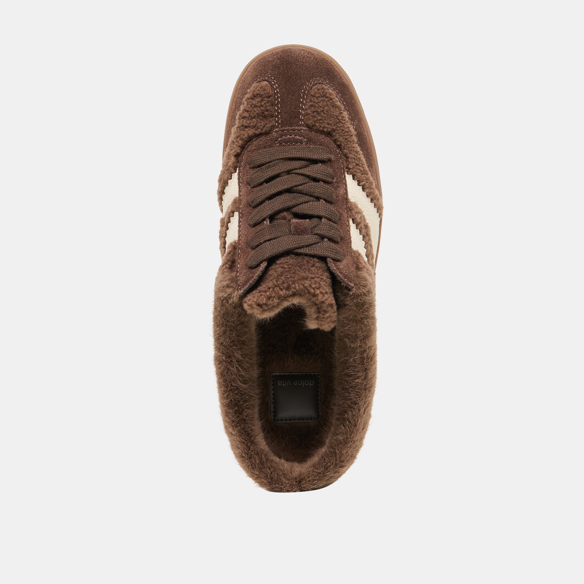 MERIT SLIDE PLUSH SNEAKERS DK BROWN PLUSH - Image 8