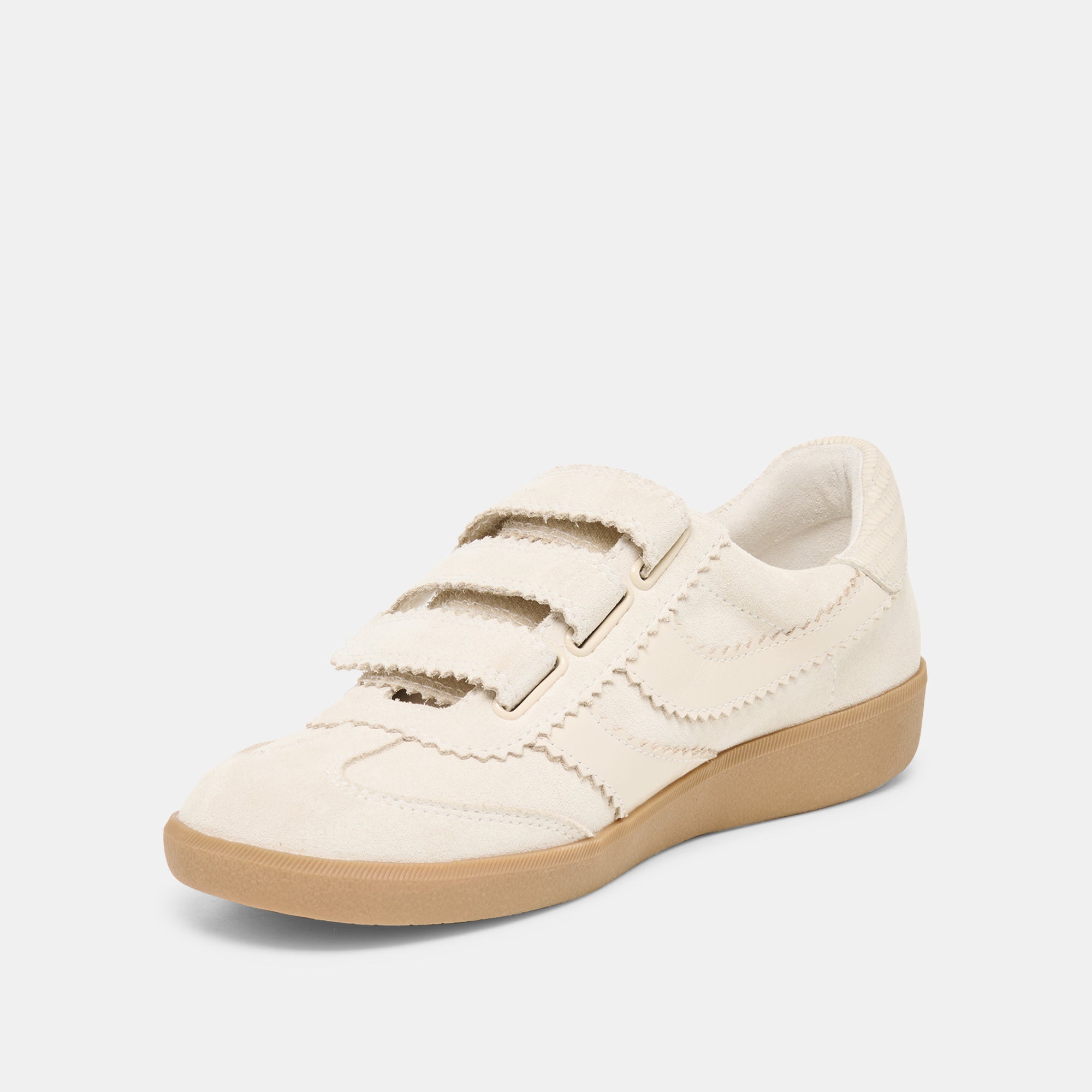 MERIT VELCRO SNEAKERS IVORY LEATHER - Image 7