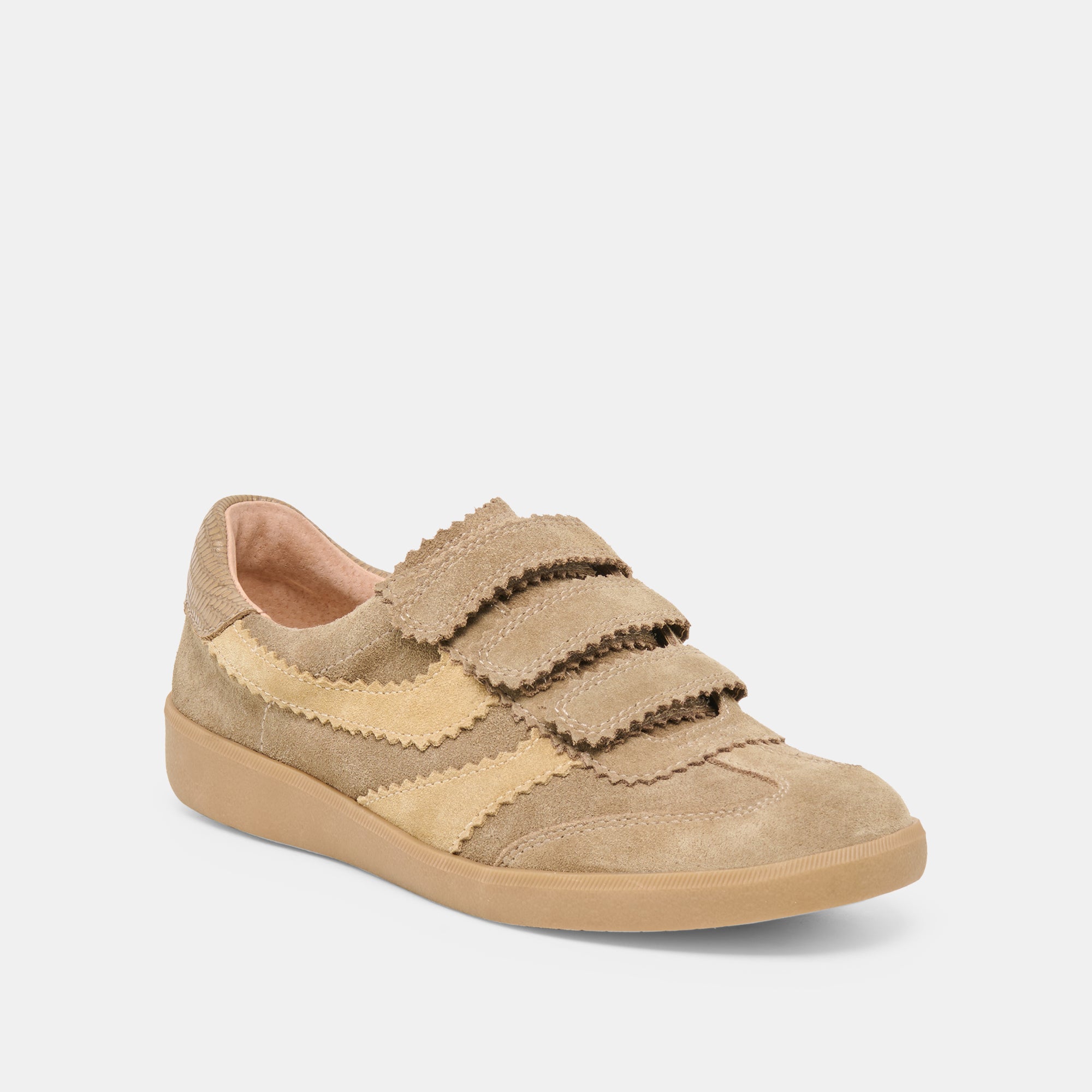 MERIT VELCRO SNEAKERS TAUPE MULTI LEATHER - Image 2