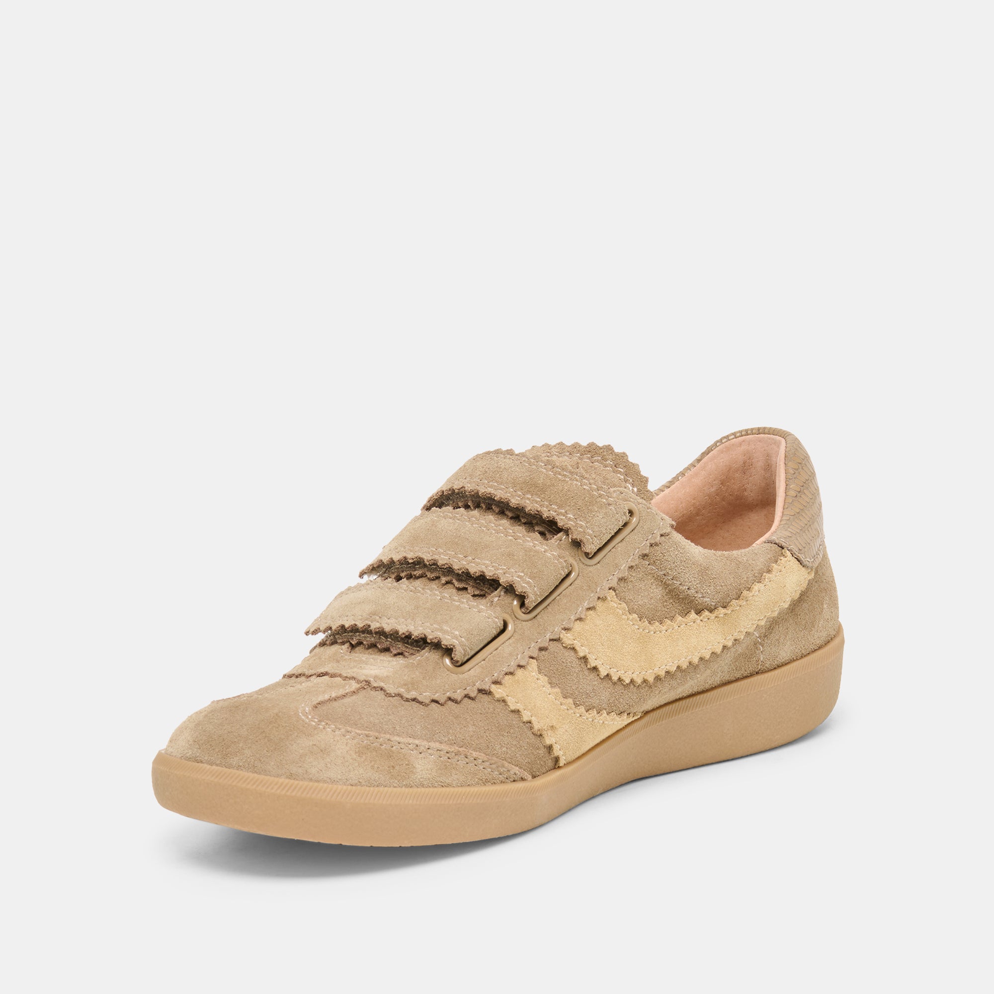 MERIT VELCRO SNEAKERS TAUPE MULTI LEATHER - Image 4