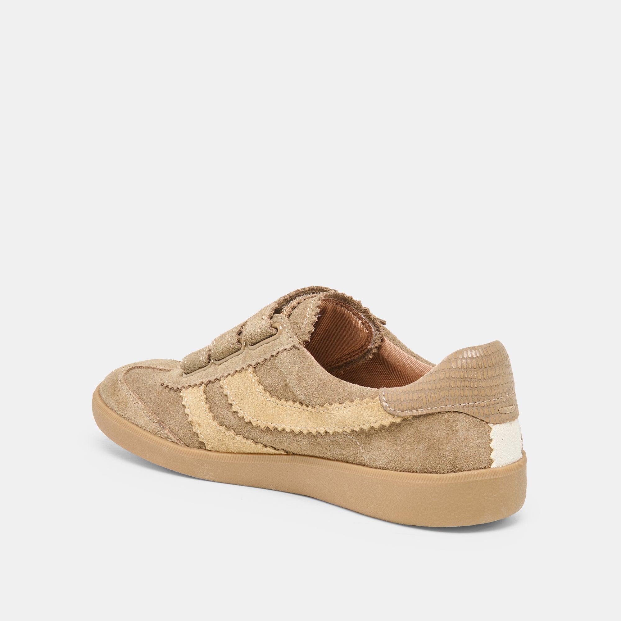MERIT VELCRO SNEAKERS TAUPE MULTI LEATHER - Image 5