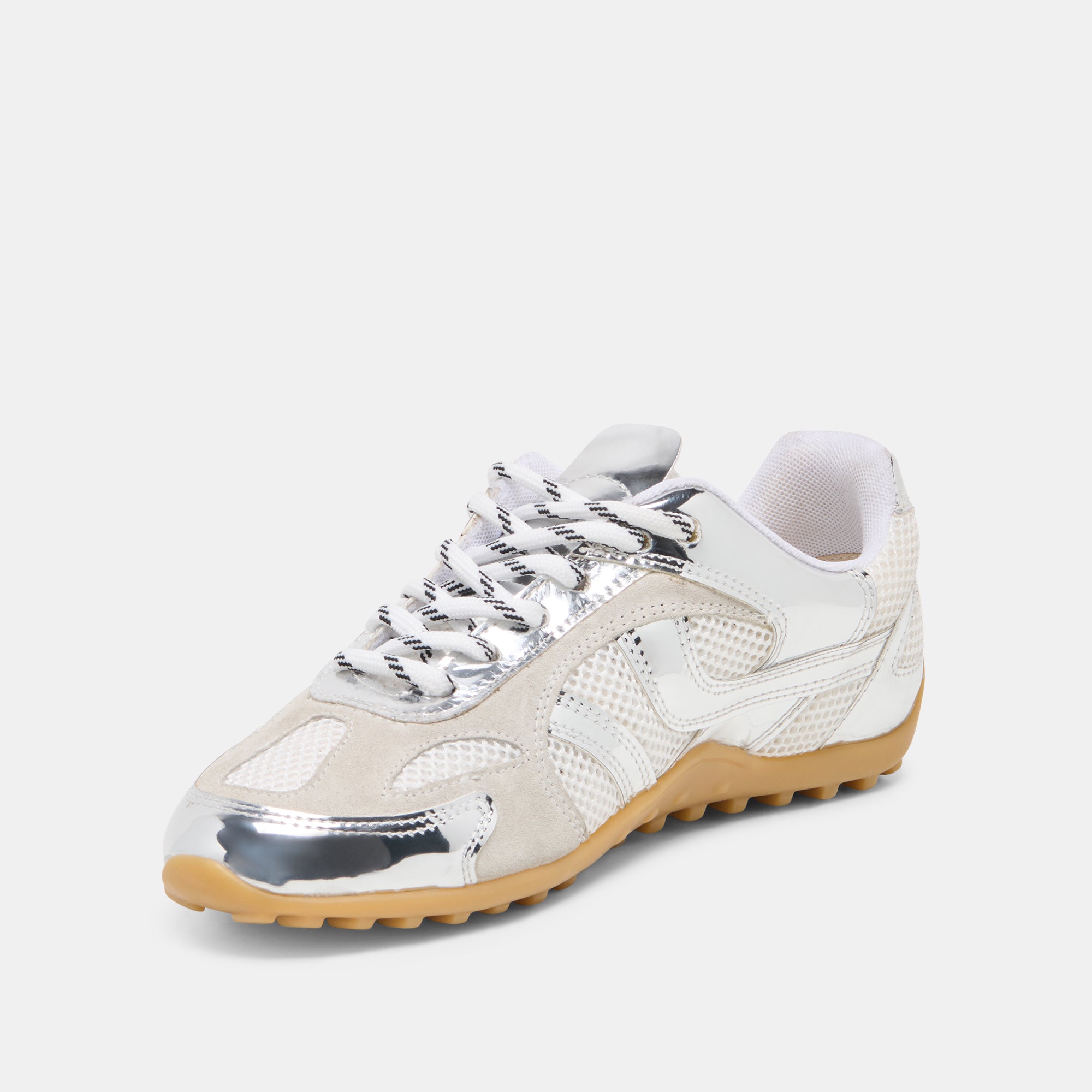 MYLES SNEAKERS SILVER MULTI LEATHER - Image 4