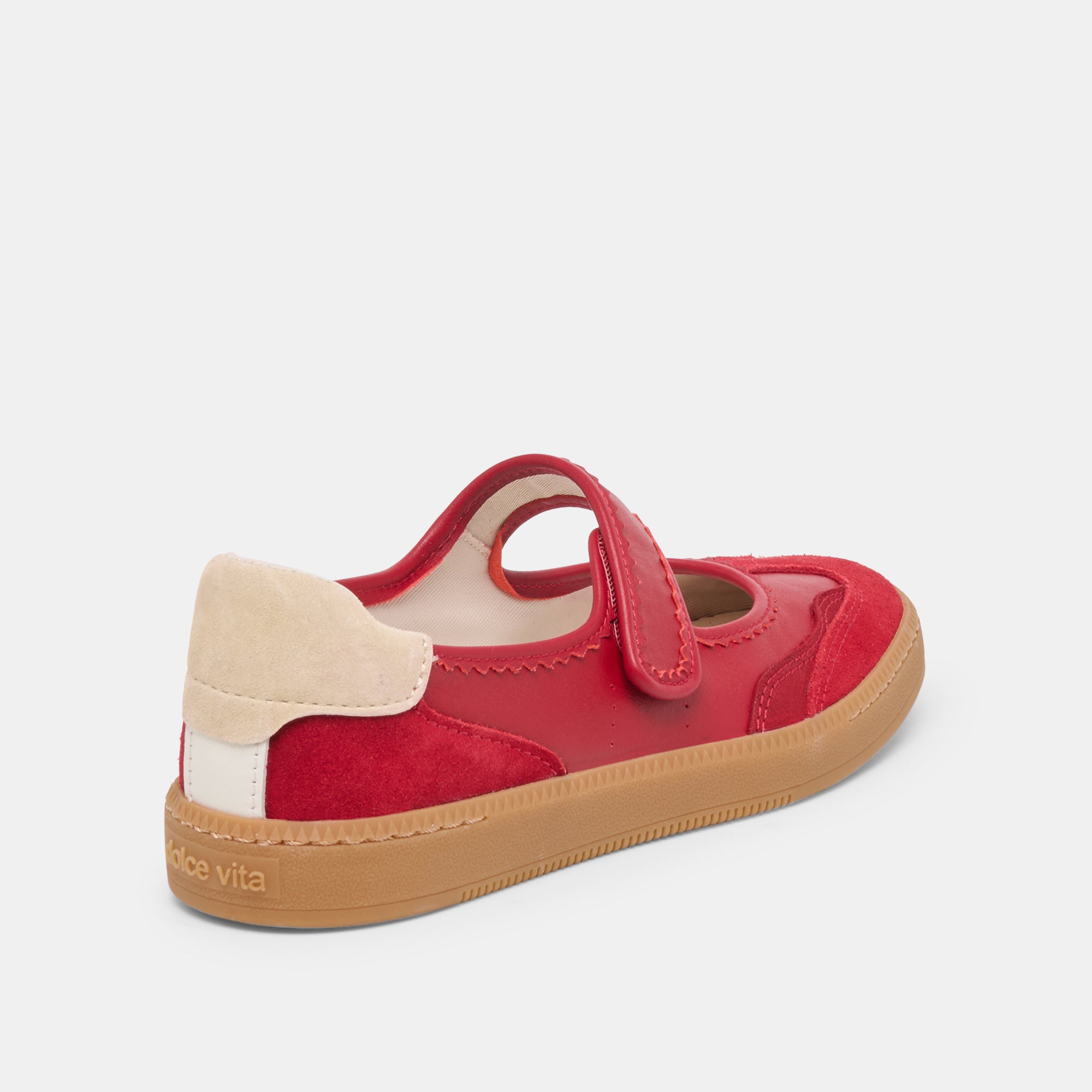 NANET SNEAKERS CRIMSON LEATHER - Image 4