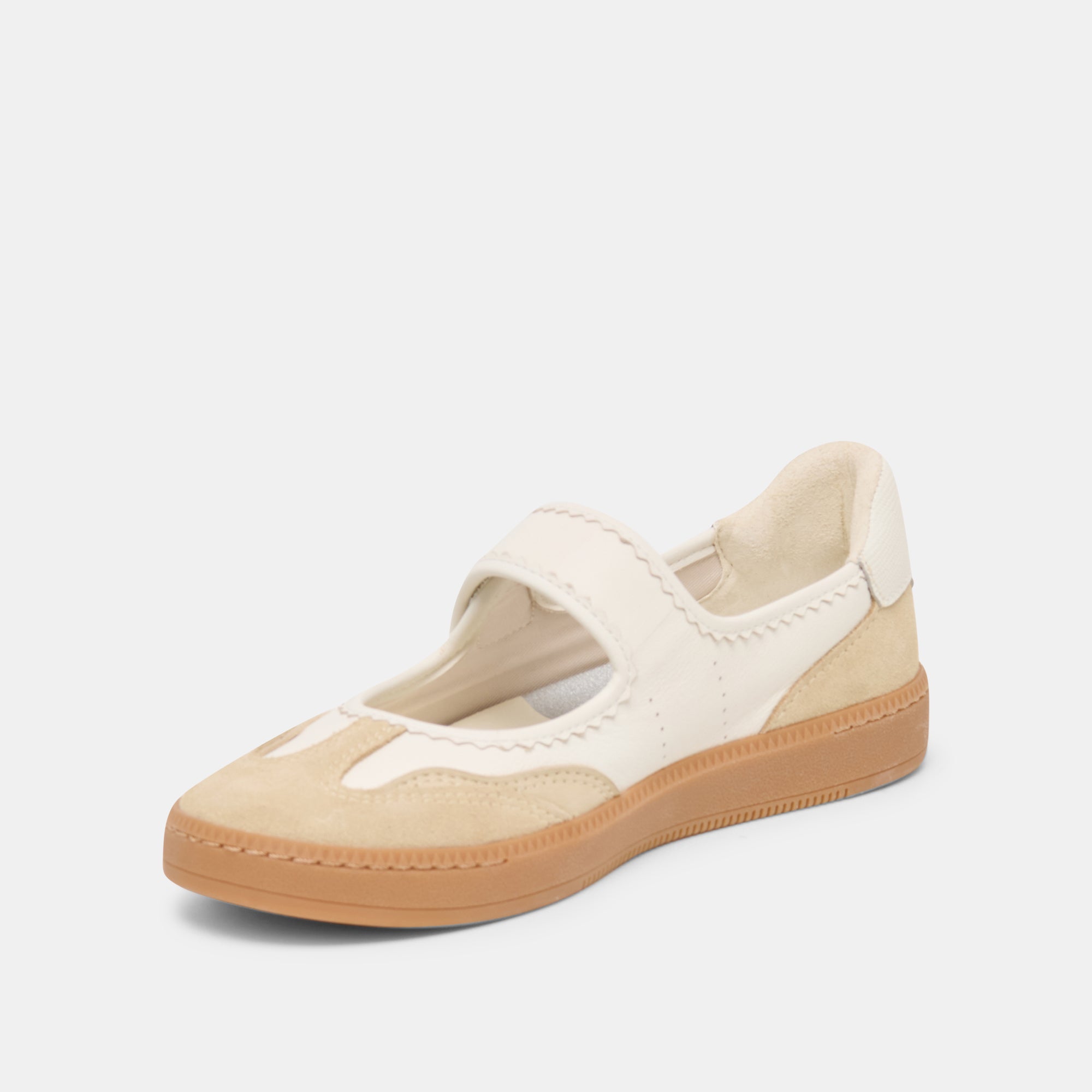 NANET SNEAKERS IVORY MULTI LEATHER - Image 6