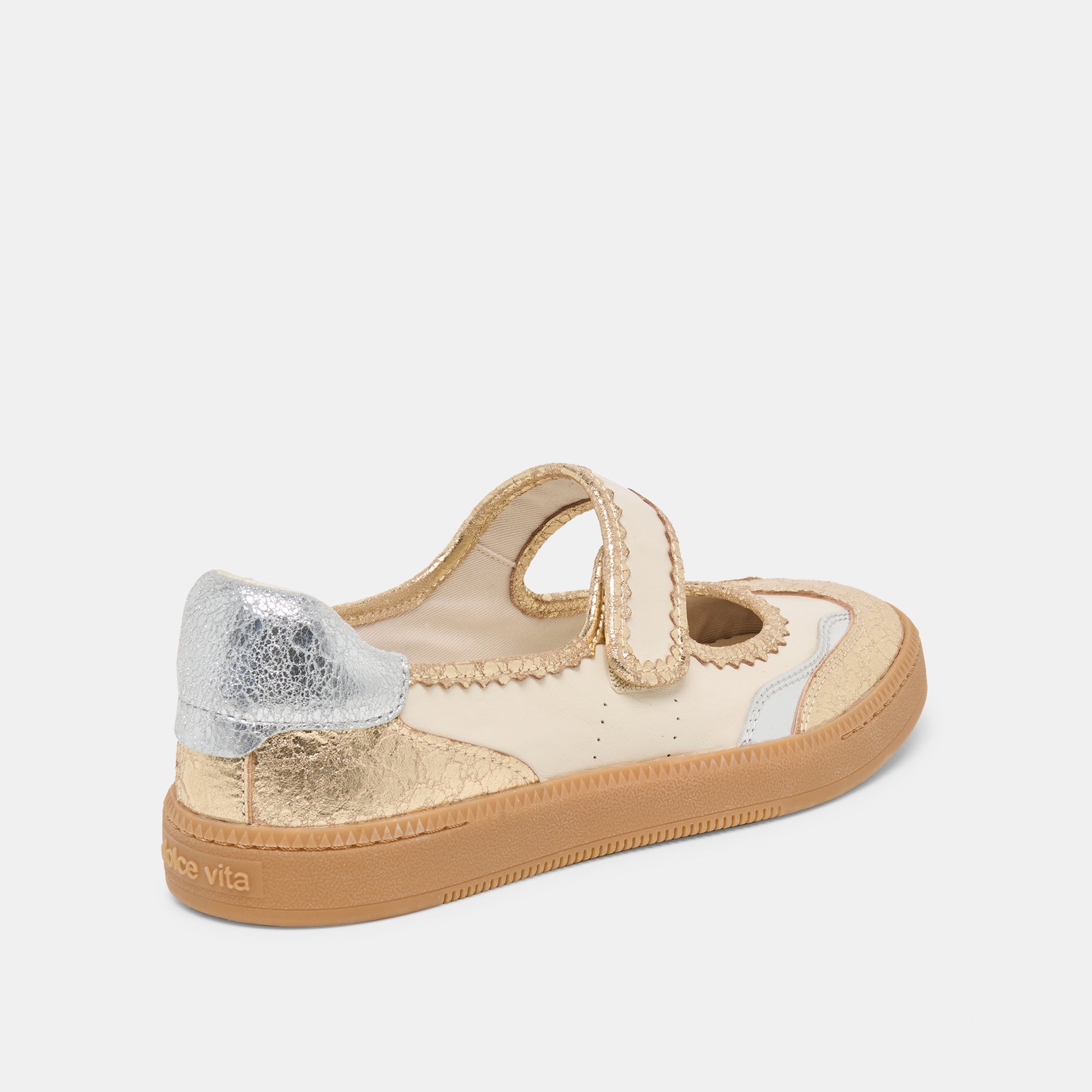 NANET SNEAKERS METALLIC MULTI LEATHER - Image 3