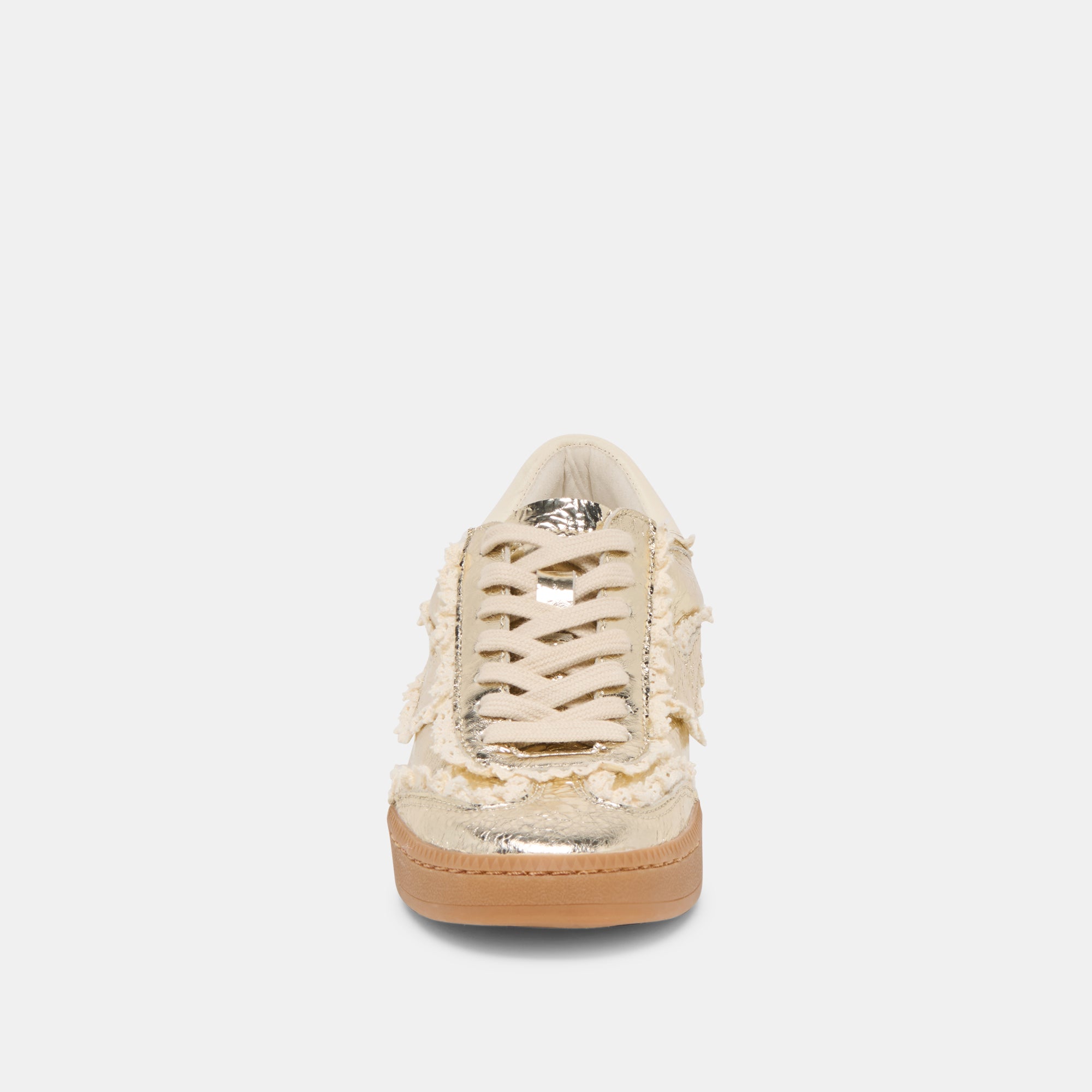 NOTICE LACE SNEAKERS PLATINUM DISTRESSED LEATHER - Image 7