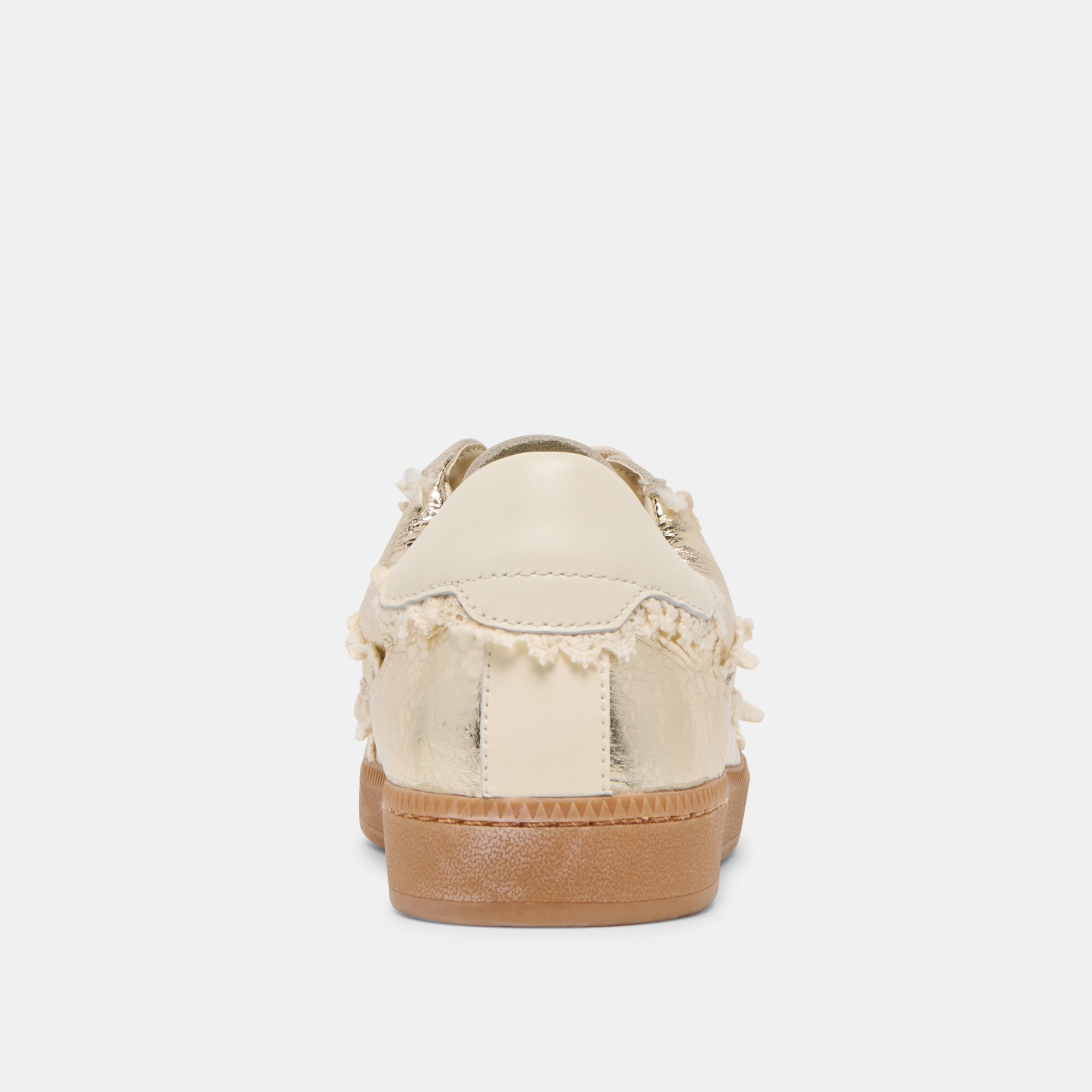 NOTICE LACE SNEAKERS PLATINUM DISTRESSED LEATHER - Image 8