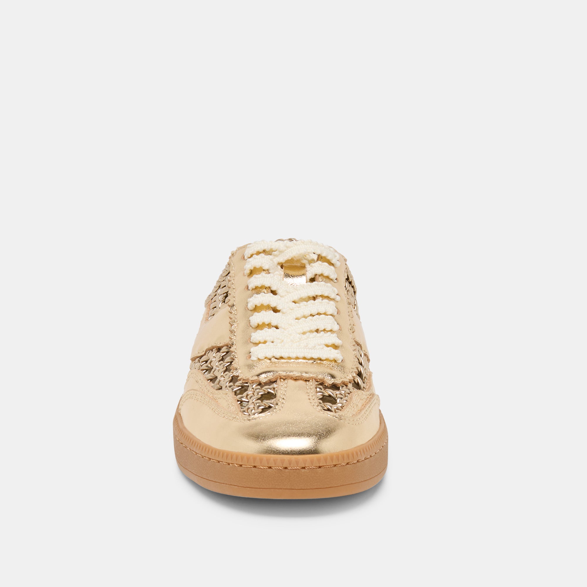NOTICE SLIDE WOVEN SNEAKERS GOLD WOVEN STELLA - Image 8