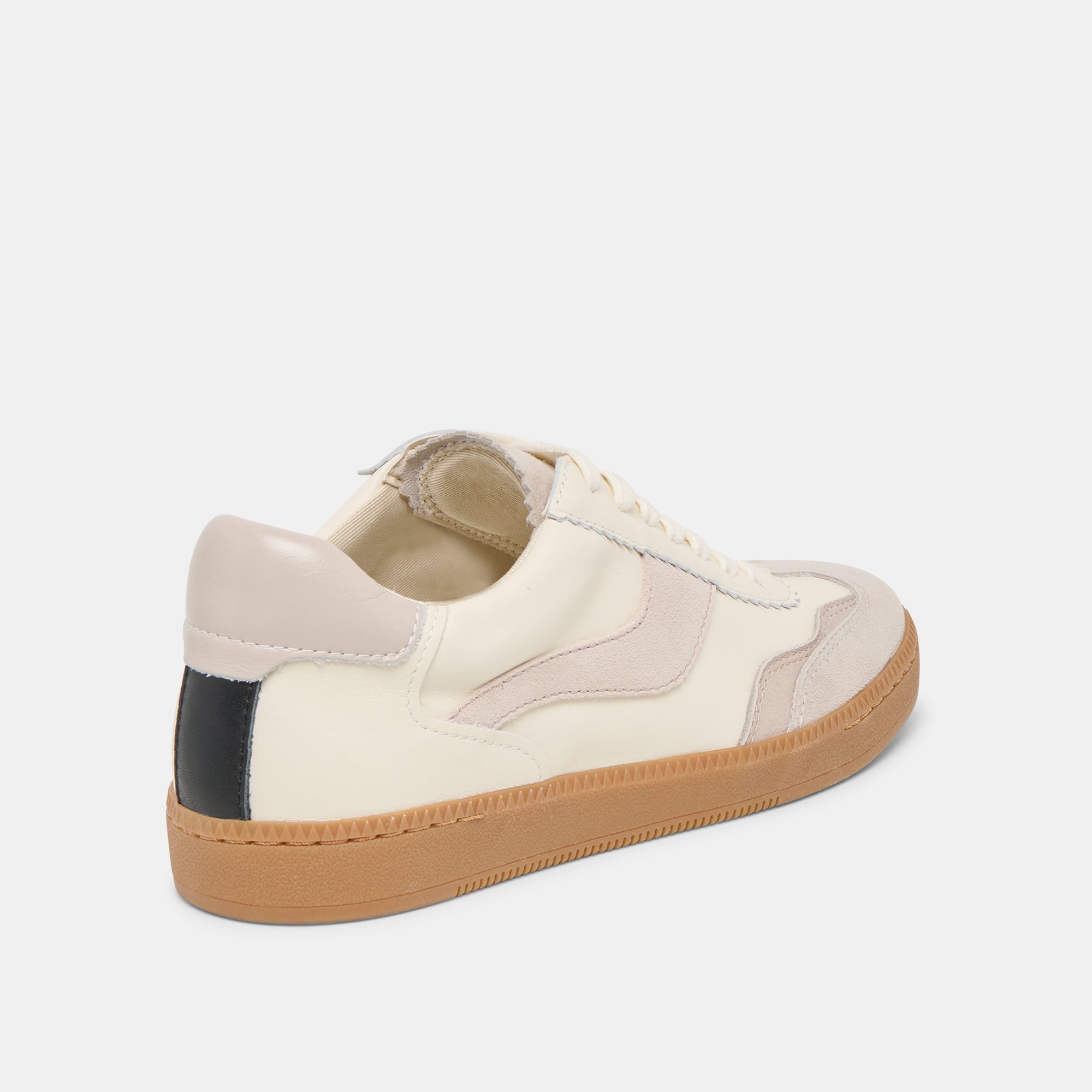 NOTICE SNEAKERS GREY WHITE LEATHER - Image 5