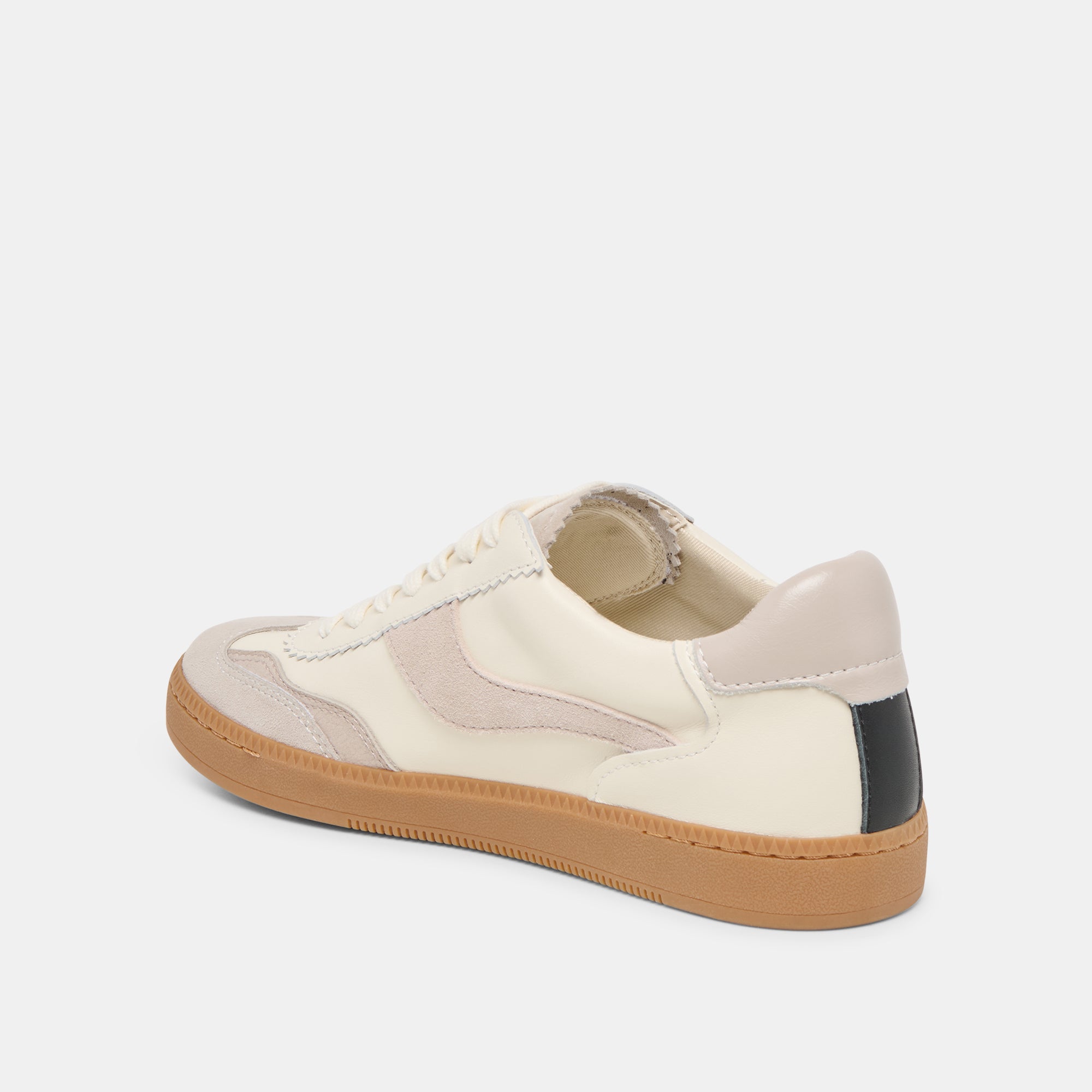 NOTICE SNEAKERS GREY WHITE LEATHER - Image 7
