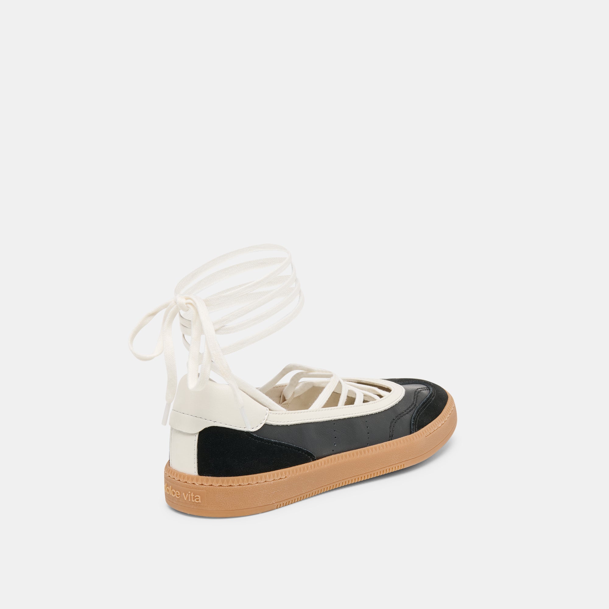 NYOMIE SNEAKERS BLACK LEATHER - Image 3