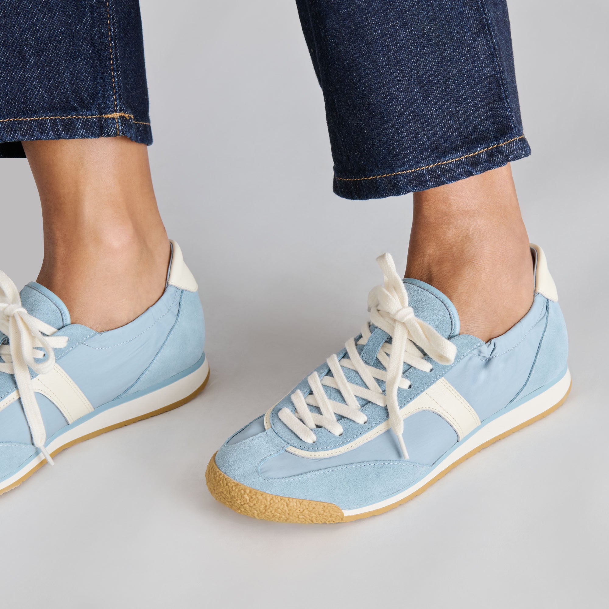 SARIYA SNEAKERS LT BLUE NYLON - Image 4