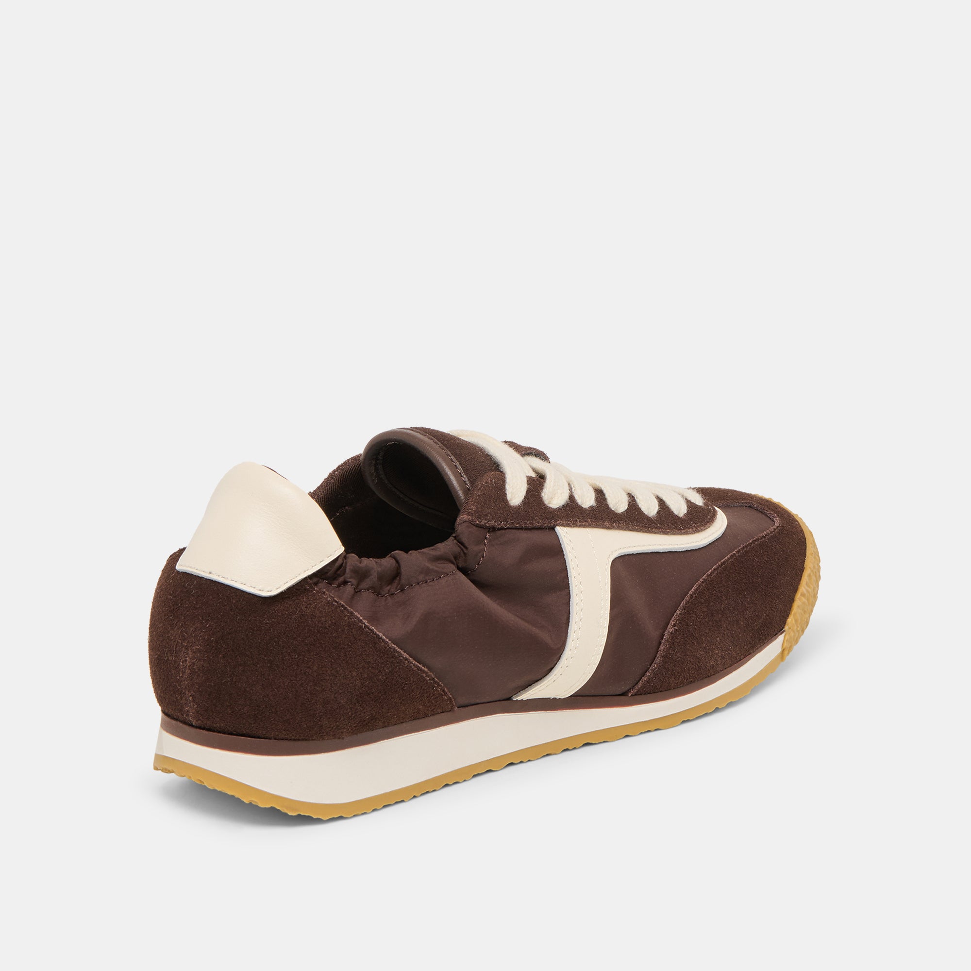 SARIYA SNEAKERS DK BROWN NYLON - Image 7