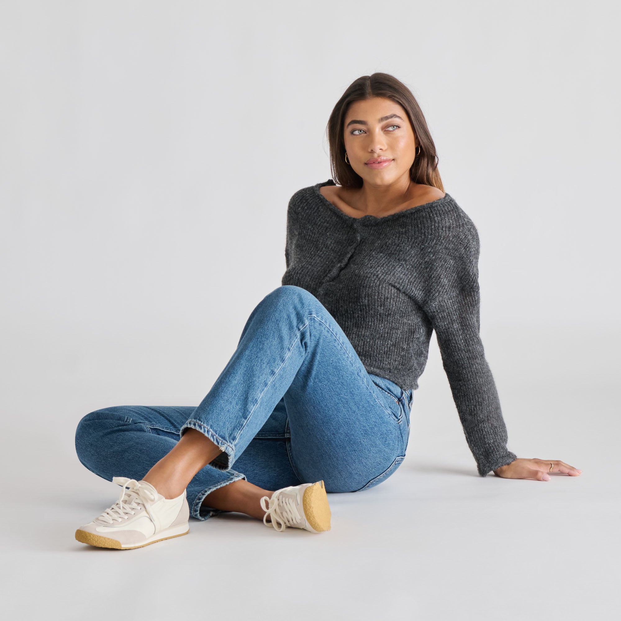 SARIYA SNEAKERS WHITE NYLON - Image 2