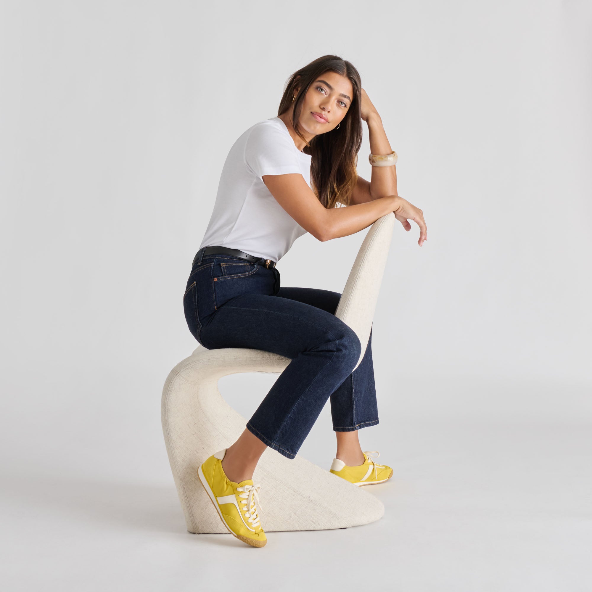 SARIYA SNEAKERS YELLOW NYLON - Image 9