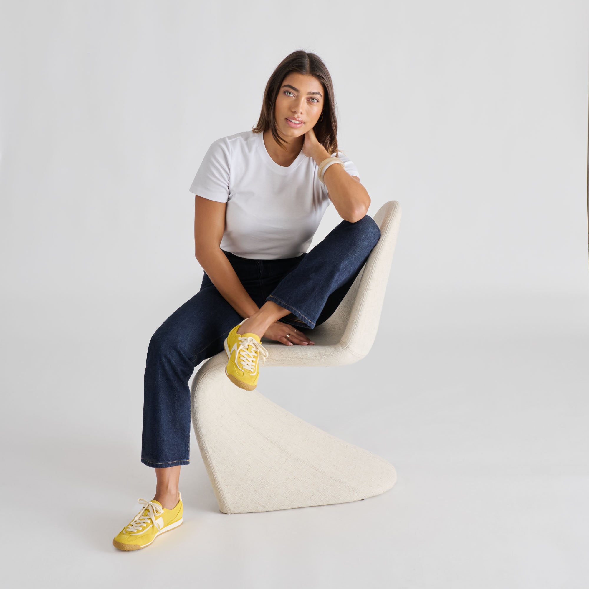 SARIYA SNEAKERS YELLOW NYLON - Image 11