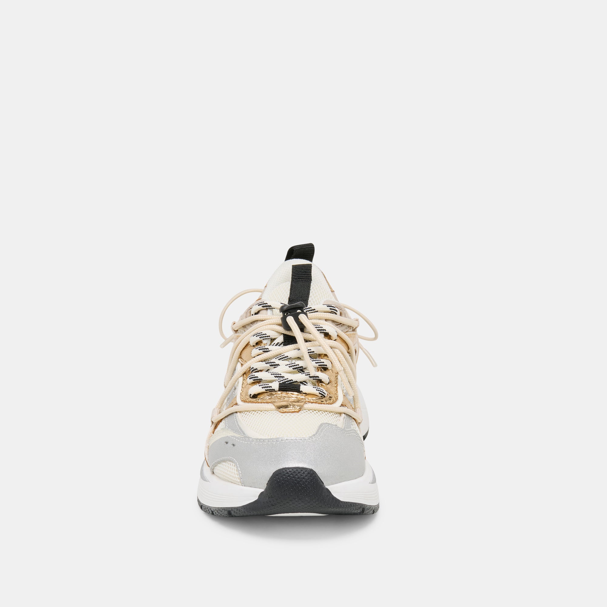 SELMAR SNEAKERS SILVER GOLD LEATHER - Image 6