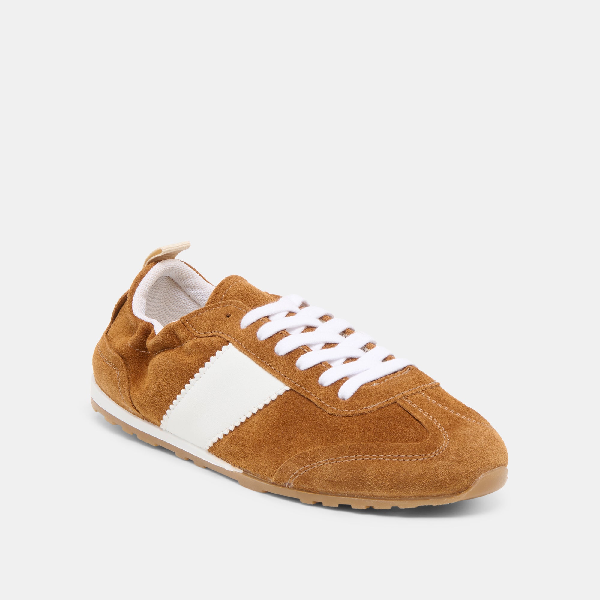 SHYLA SNEAKERS COGNAC SUEDE - Image 3