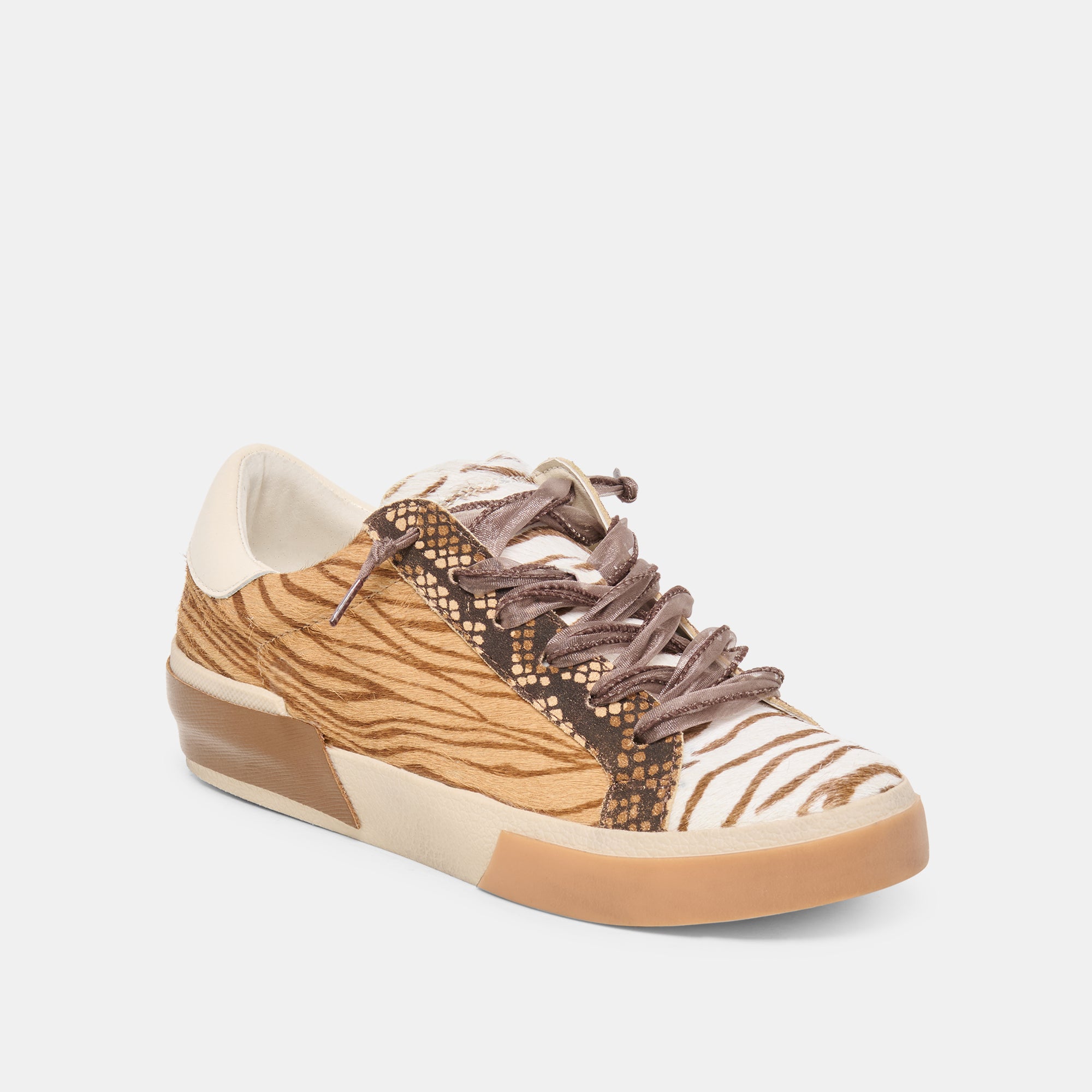 ZINA SNEAKERS ZEBRA MULTI CALF HAIR - Image 2