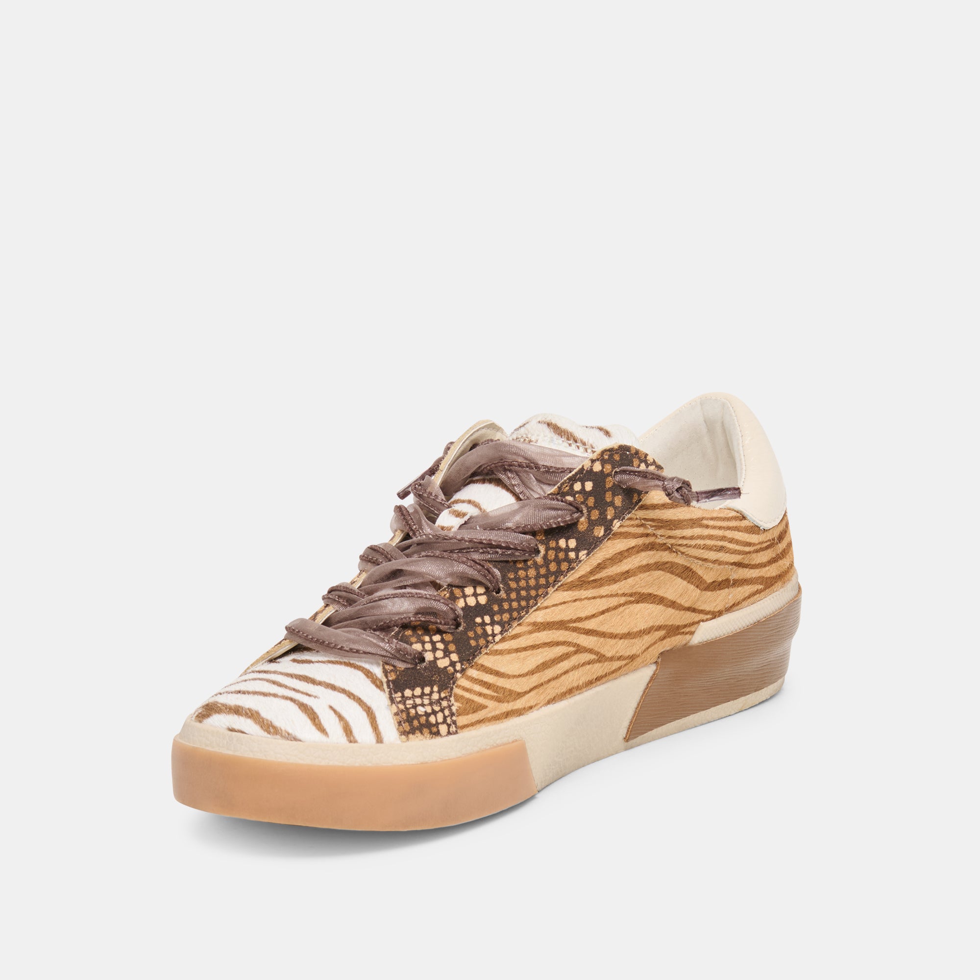 ZINA SNEAKERS ZEBRA MULTI CALF HAIR - Image 4