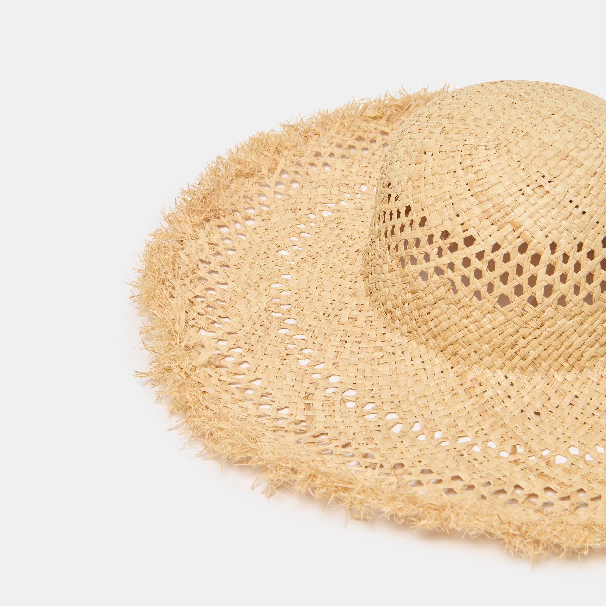 OPEN WEAVE SUNHAT TAN - Image 3