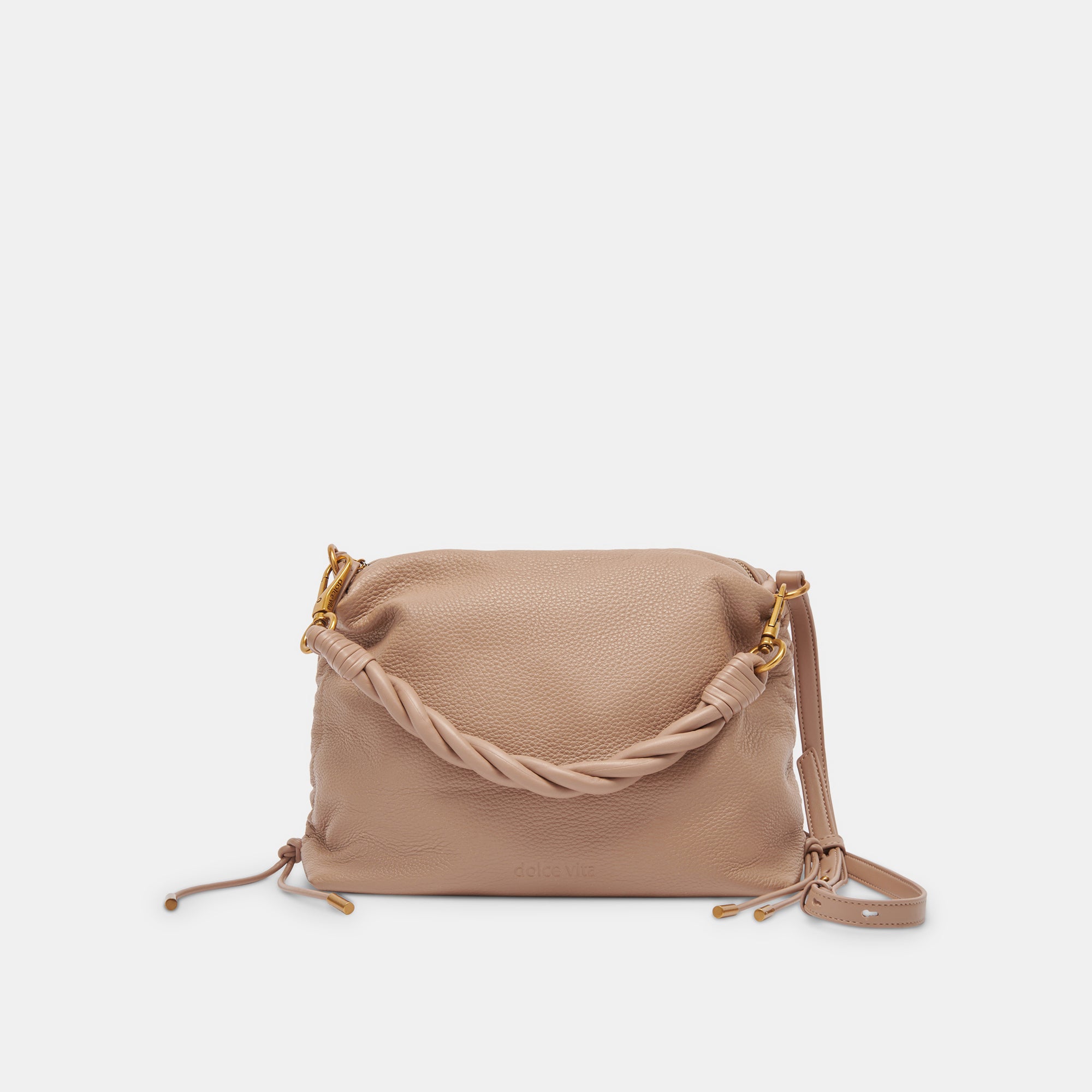 PRESTON SHOULDER/CROSSBODY CAFE SOFT PEBBLE LEATHER - Image 4